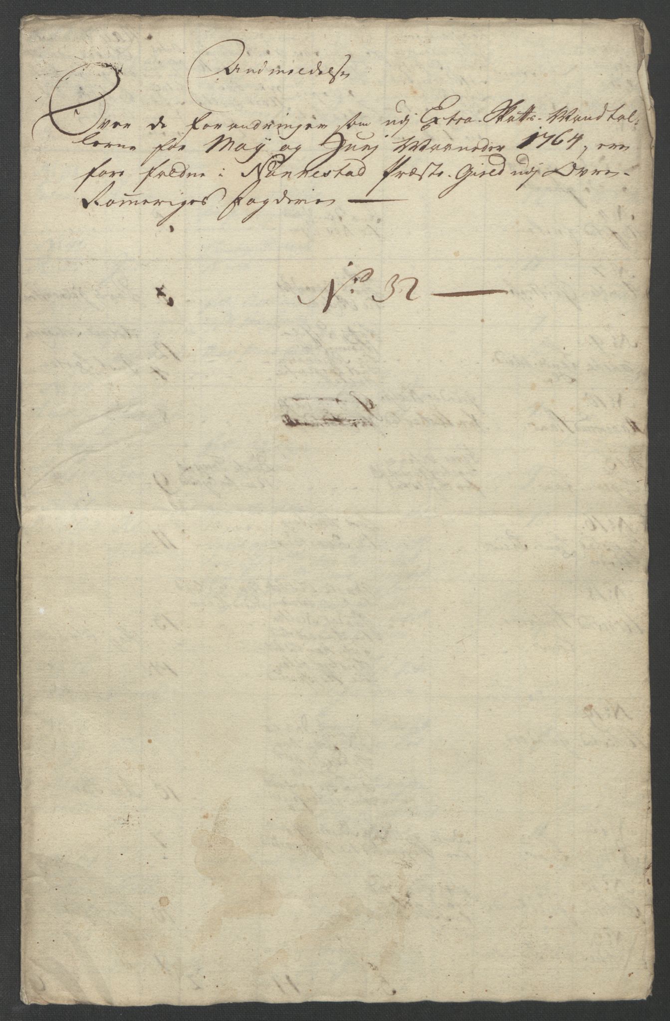 Rentekammeret inntil 1814, Reviderte regnskaper, Fogderegnskap, RA/EA-4092/R12/L0804: Ekstraskatten Øvre Romerike, 1764, p. 40