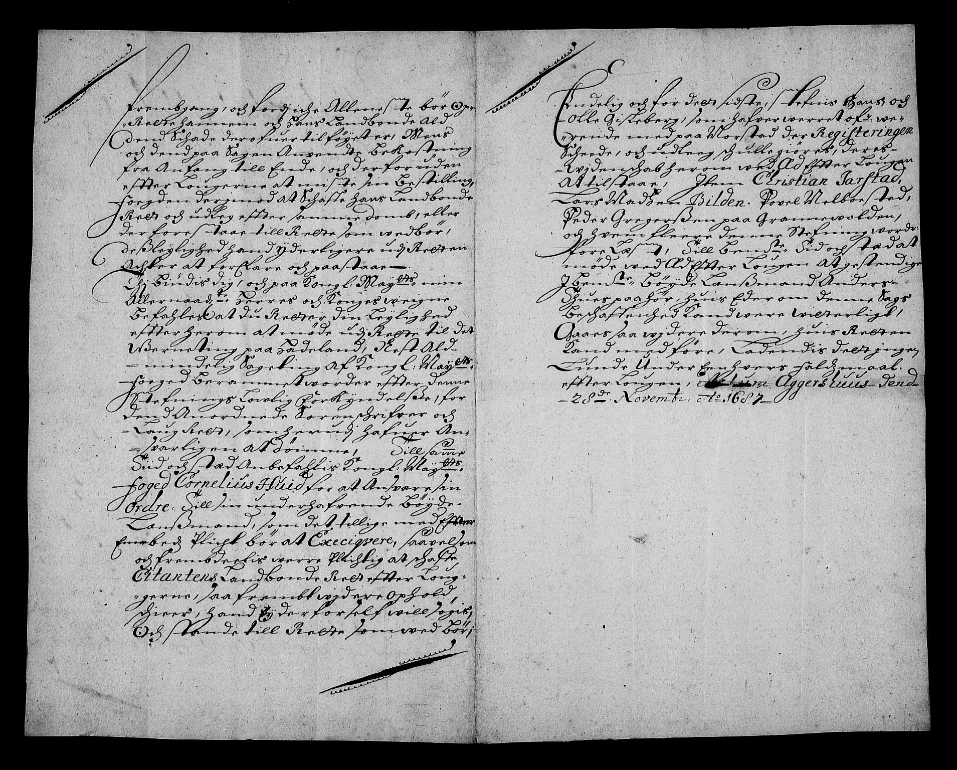 Stattholderembetet 1572-1771, RA/EA-2870/Af/L0002: Avskrifter av vedlegg til originale supplikker, nummerert i samsvar med supplikkbøkene, 1687-1689, p. 75