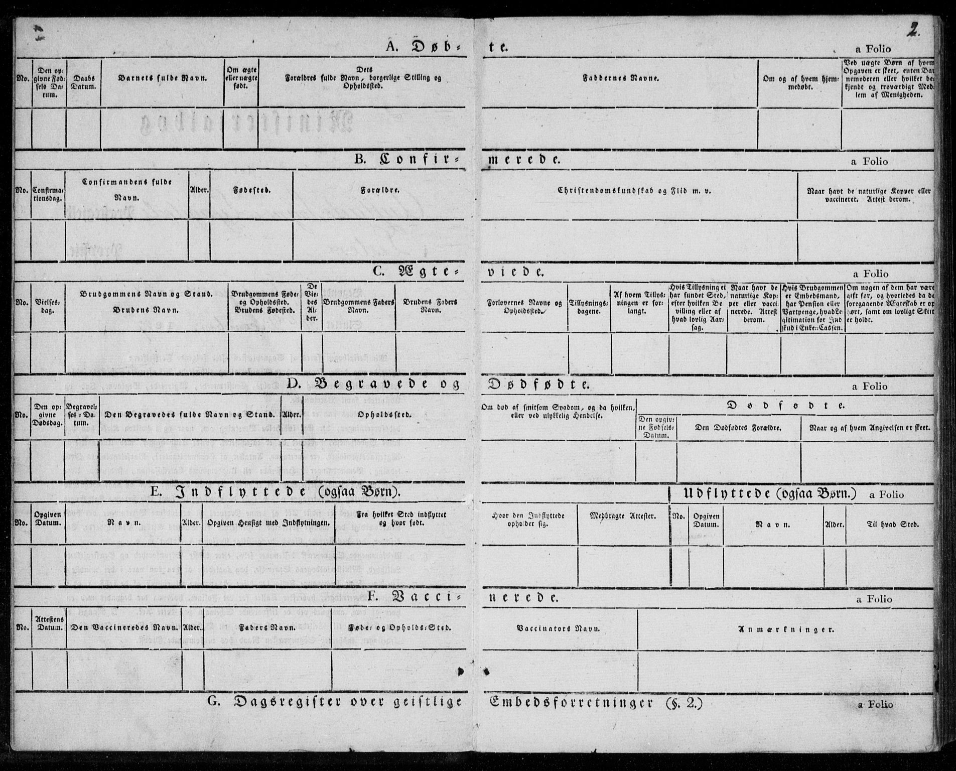 Lyngdal sokneprestkontor, AV/SAK-1111-0029/F/Fa/Faa/L0001: Parish register (official) no. A 1, 1837-1857, p. 2