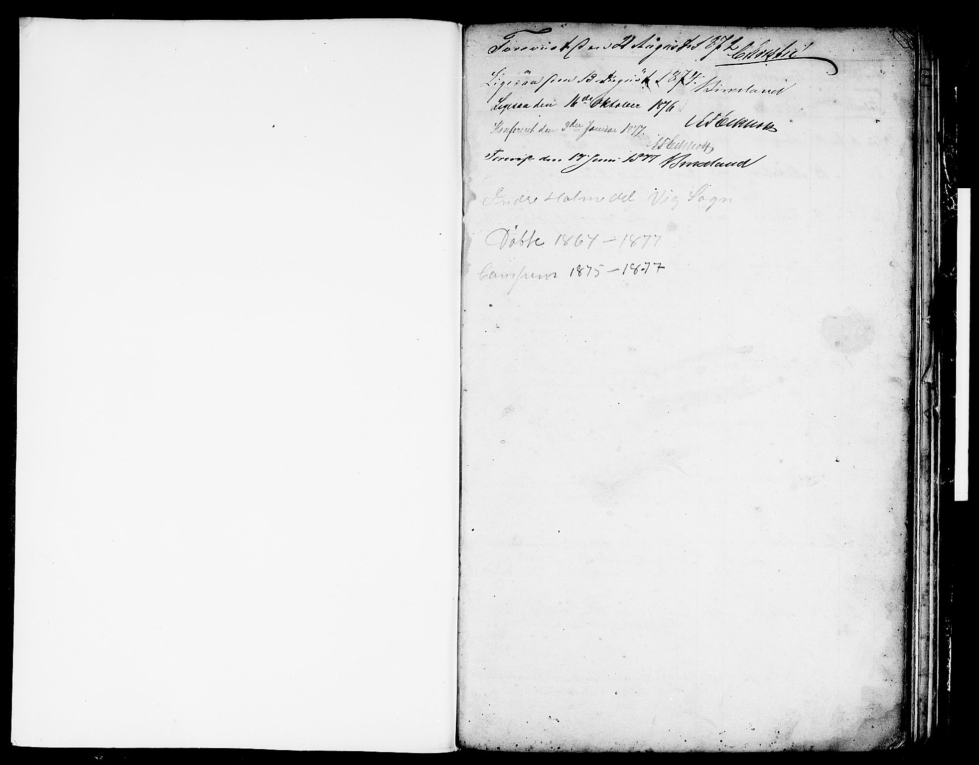 Gaular sokneprestembete, SAB/A-80001/H/Hab: Parish register (copy) no. C 2, 1864-1877