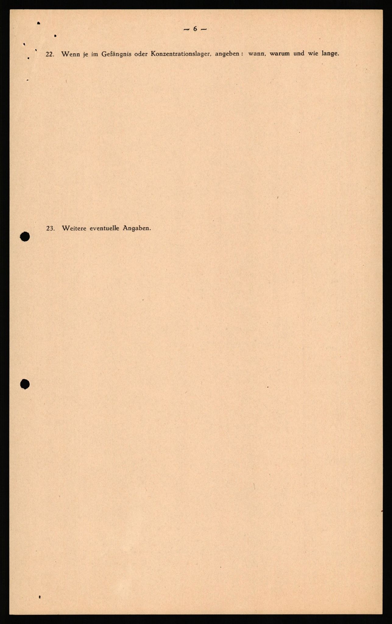 Forsvaret, Forsvarets overkommando II, AV/RA-RAFA-3915/D/Db/L0032: CI Questionaires. Tyske okkupasjonsstyrker i Norge. Tyskere., 1945-1946, p. 40