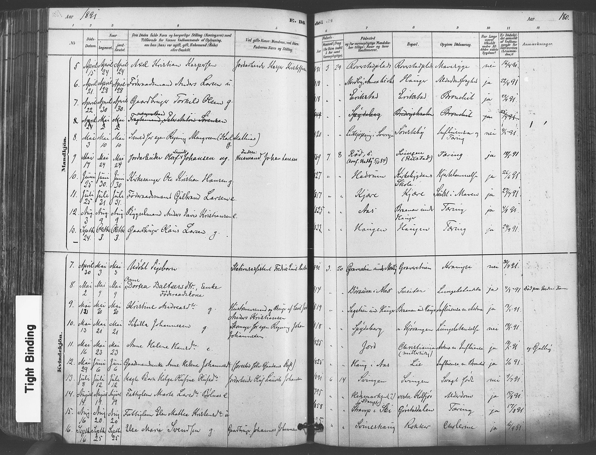 Vestby prestekontor Kirkebøker, AV/SAO-A-10893/F/Fa/L0009: Parish register (official) no. I 9, 1878-1900, p. 180