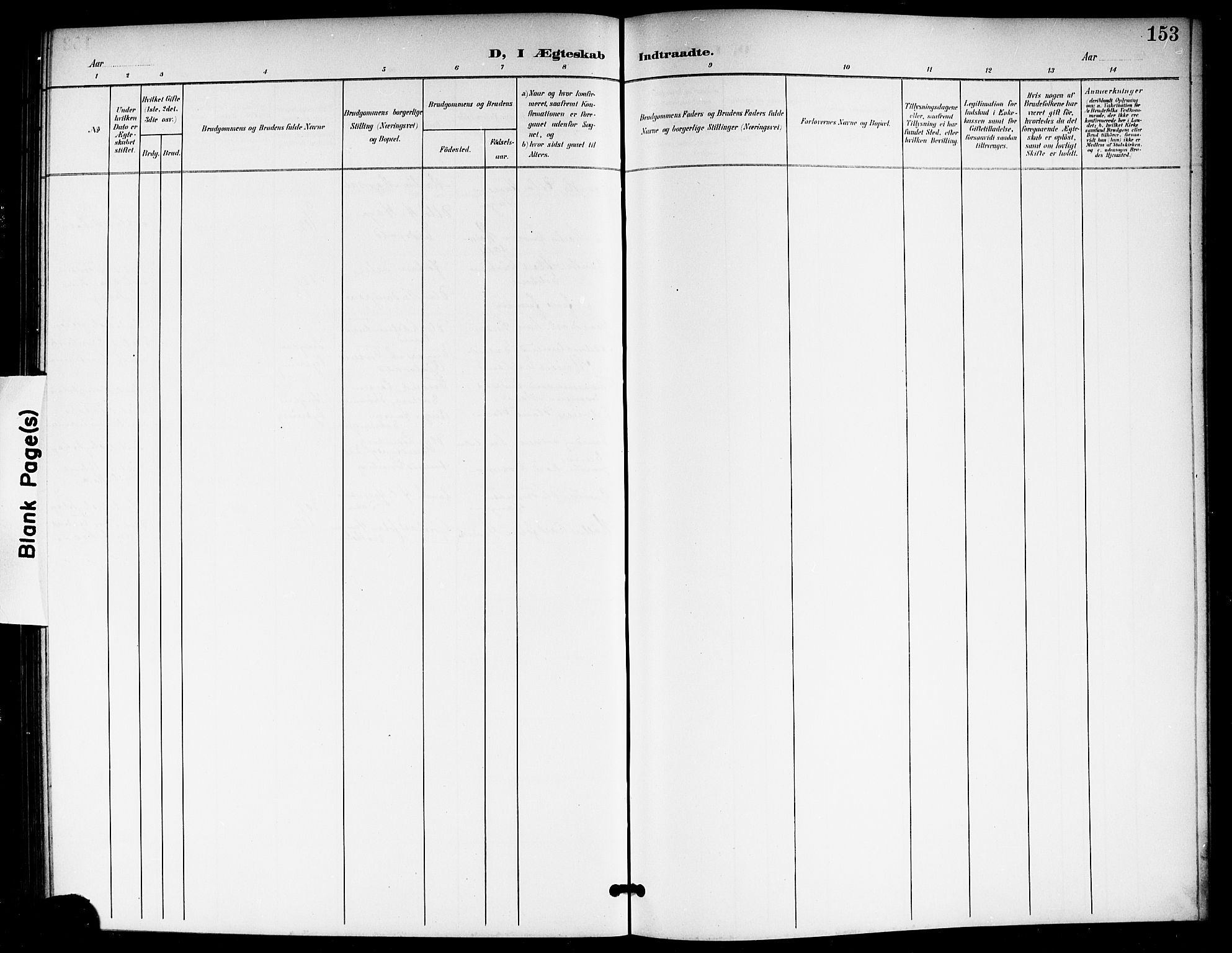 Ullensaker prestekontor Kirkebøker, AV/SAO-A-10236a/G/Gb/L0001: Parish register (copy) no. II 1, 1901-1917, p. 153