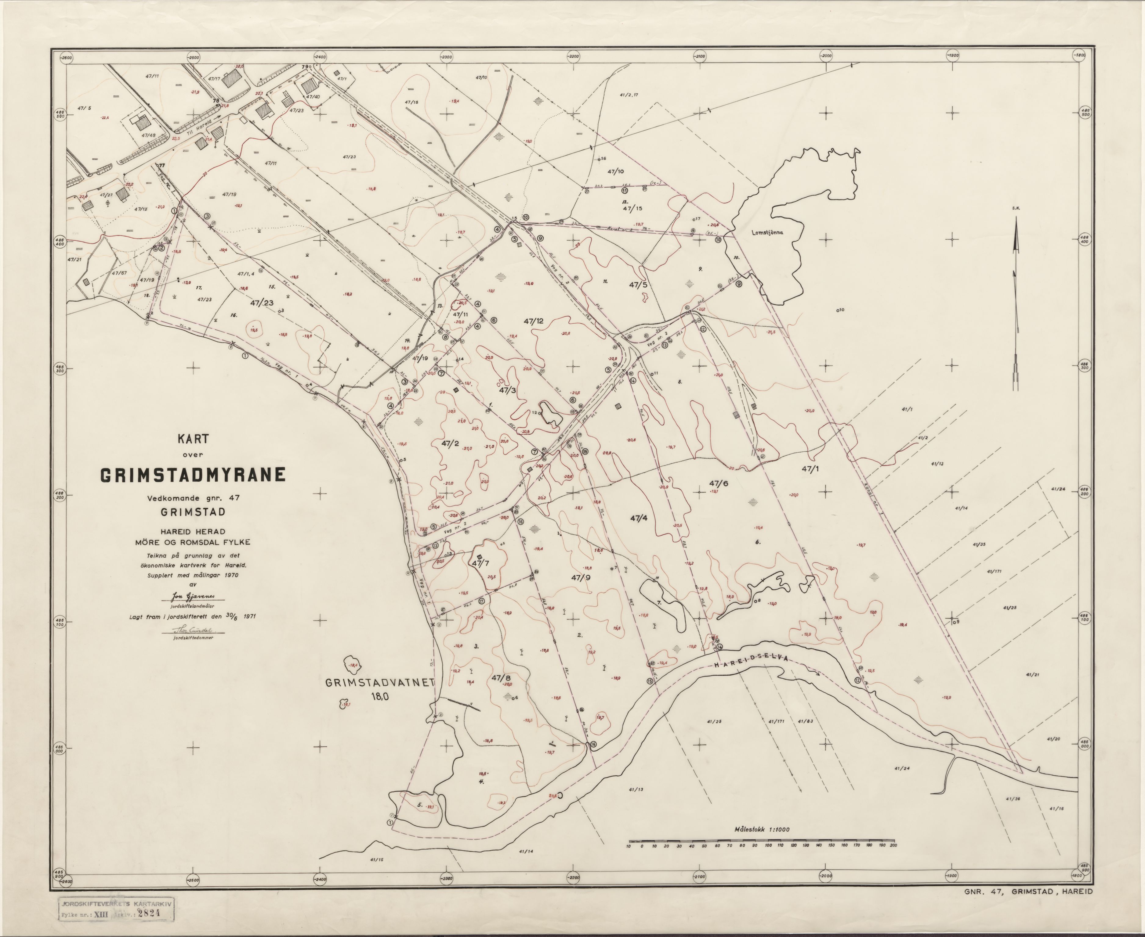 Jordskifteverkets kartarkiv, RA/S-3929/T, 1859-1988, p. 3559