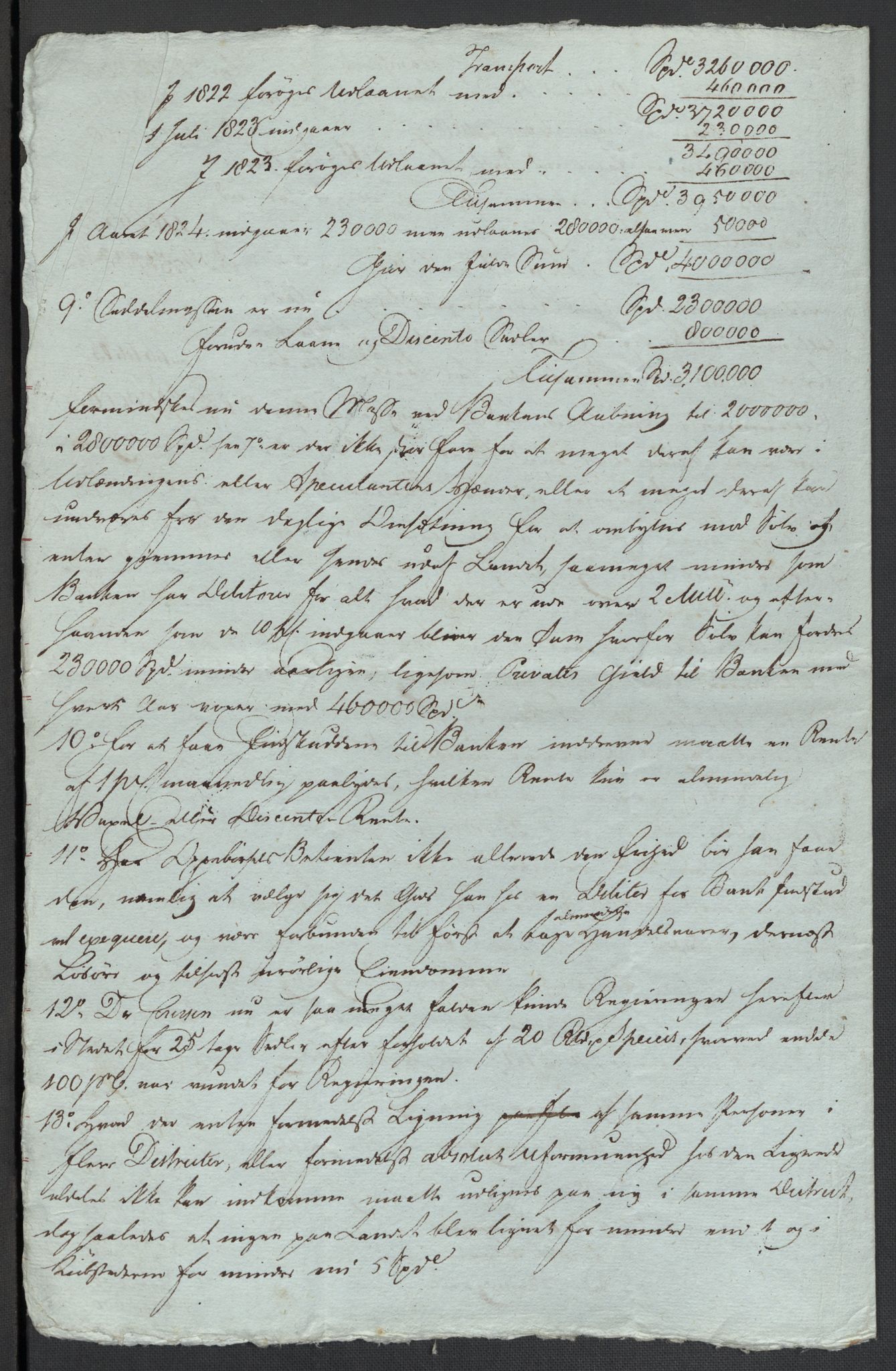 Christie, Wilhelm Frimann Koren, AV/RA-PA-0014/F/L0005: Christies dokumenter fra Stortinget, 1815-1816, p. 322