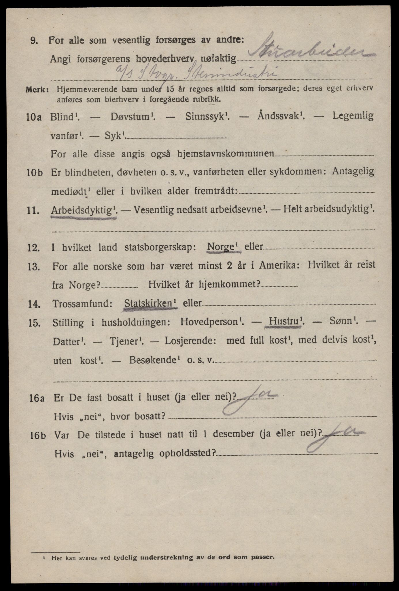 SAST, 1920 census for Fister, 1920, p. 1096