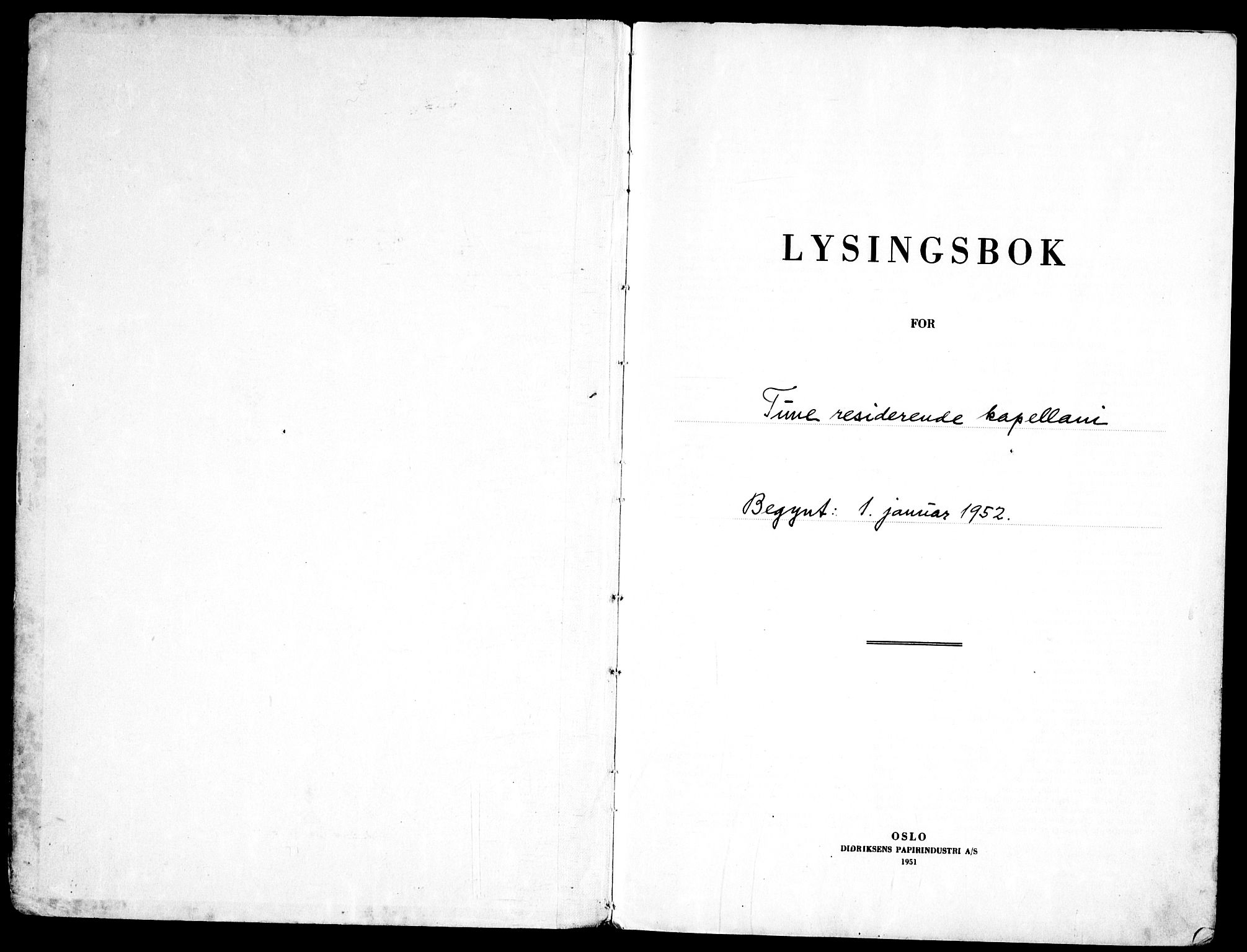 Tune prestekontor Kirkebøker, AV/SAO-A-2007/H/Hb/L0002: Banns register no. II 2, 1952-1978