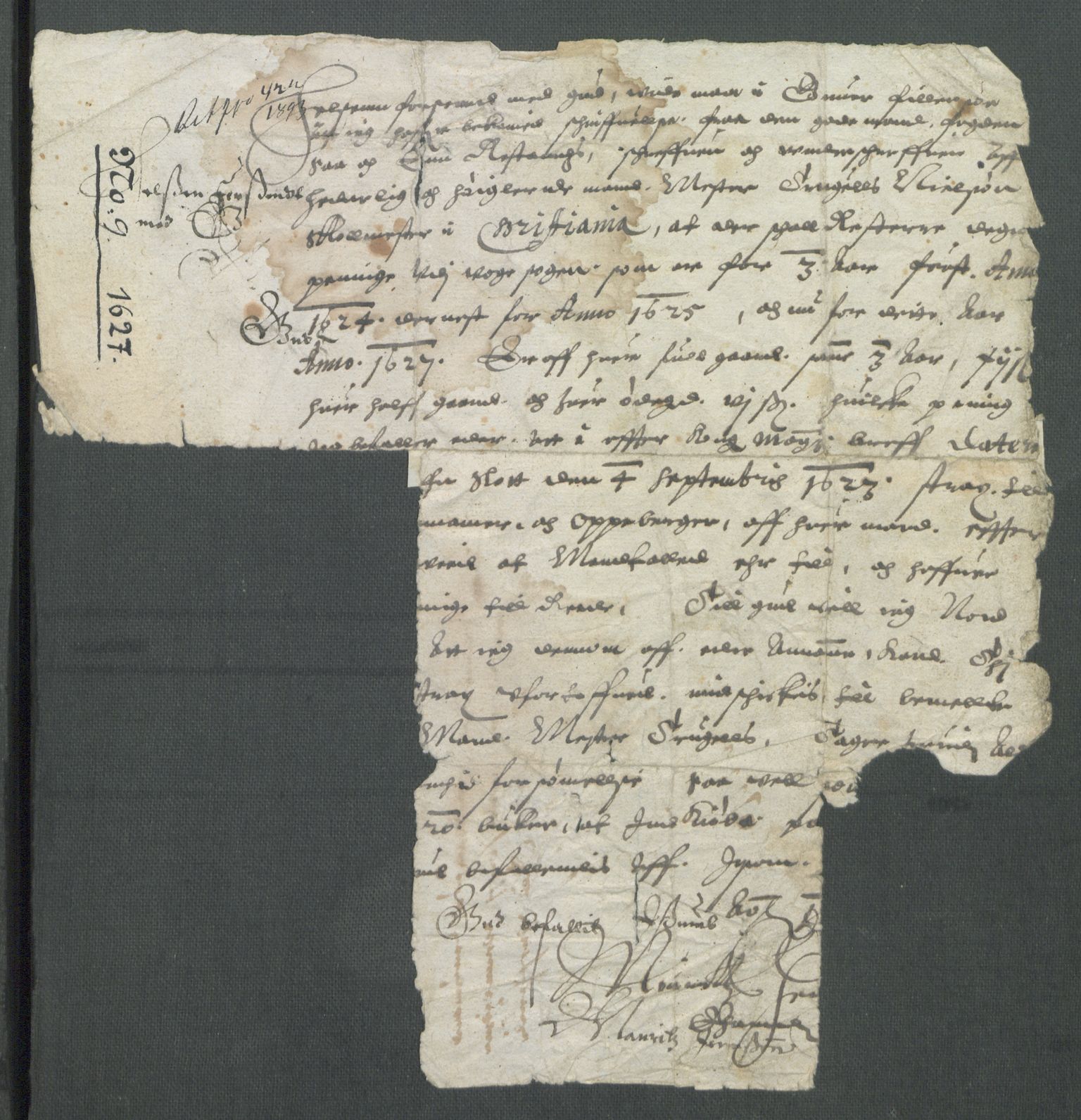 Riksarkivets diplomsamling, AV/RA-EA-5965/F02/L0137: Dokumenter, 1627-1628, p. 14