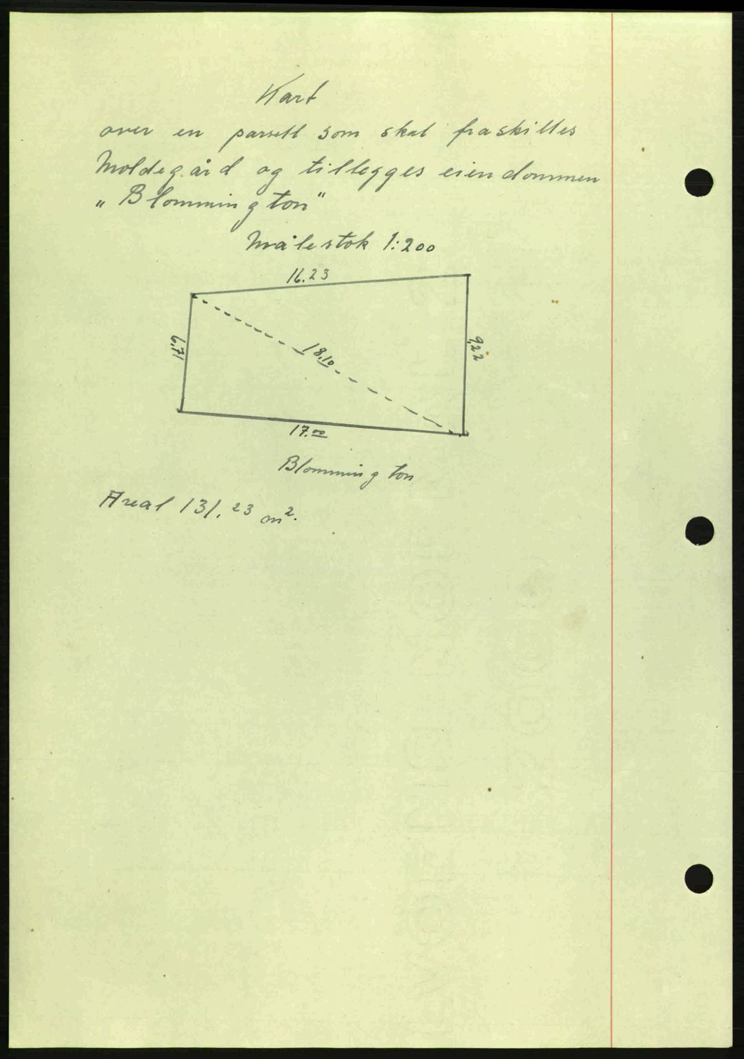 Romsdal sorenskriveri, AV/SAT-A-4149/1/2/2C: Mortgage book no. A17, 1944-1945, Diary no: : 142/1945