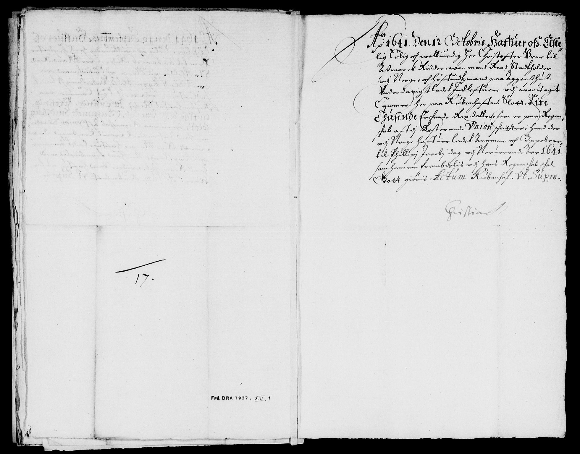 Rentekammeret inntil 1814, Reviderte regnskaper, Lensregnskaper, AV/RA-EA-5023/R/Rb/Rba/L0153: Akershus len, 1640-1641