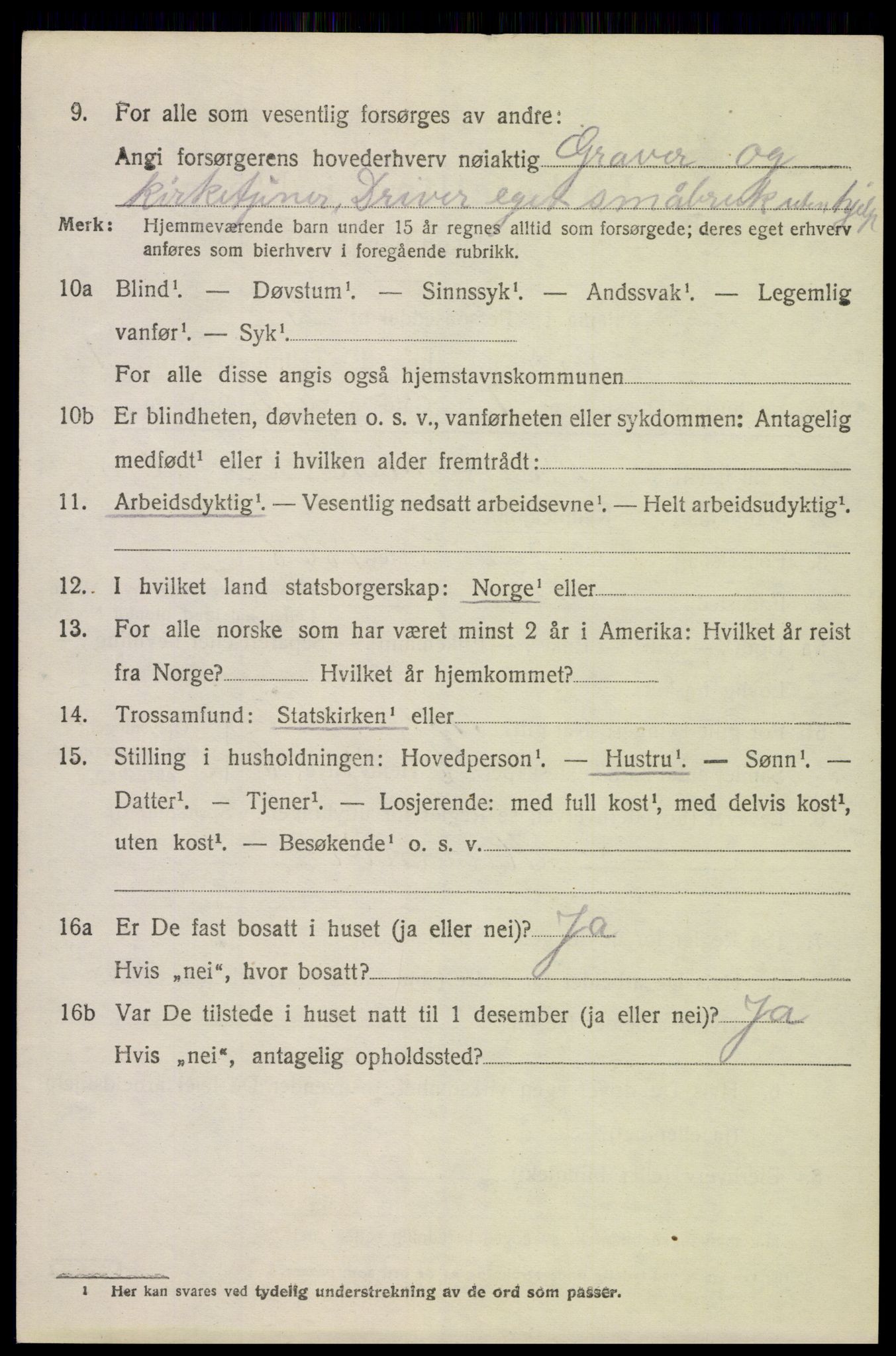 SAH, 1920 census for Furnes, 1920, p. 1672