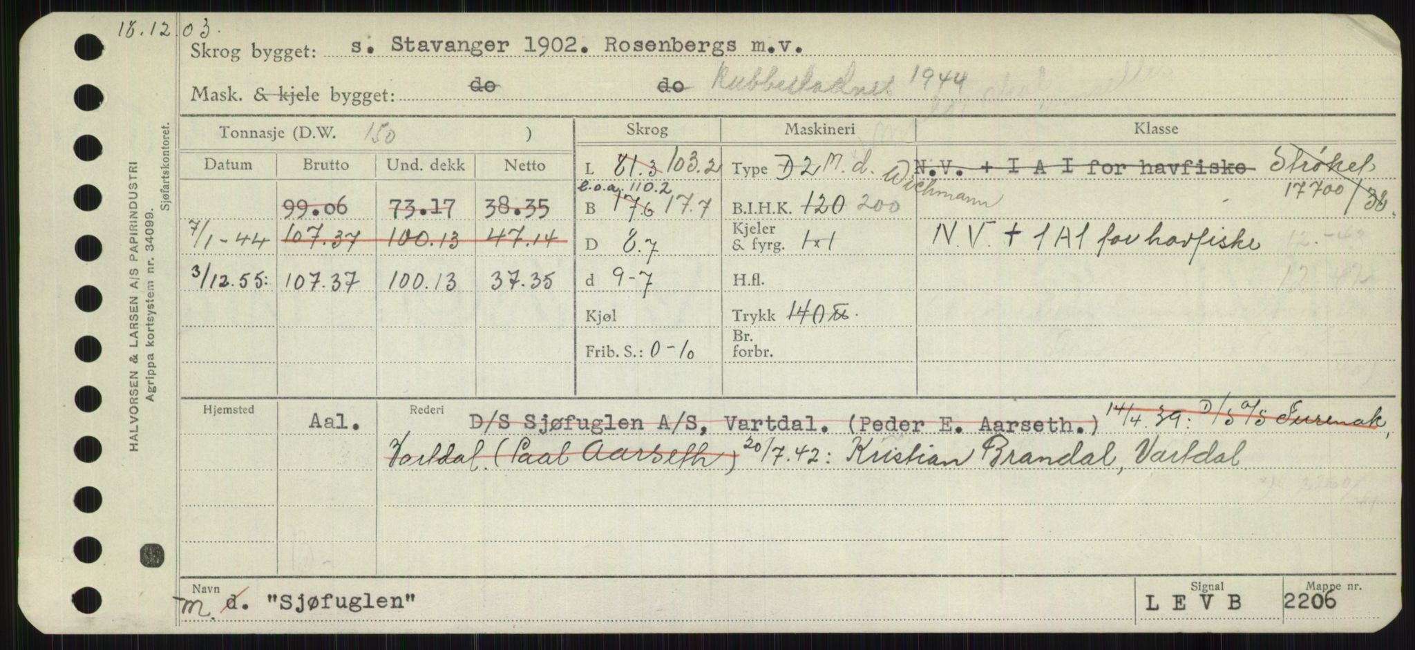 Sjøfartsdirektoratet med forløpere, Skipsmålingen, RA/S-1627/H/Hb/L0004: Fartøy, O-S, p. 349