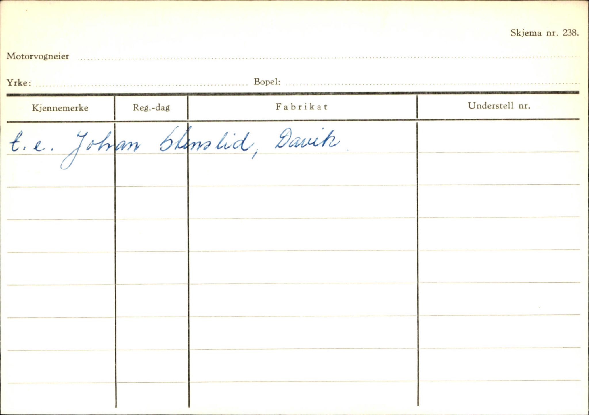 Statens vegvesen, Sogn og Fjordane vegkontor, SAB/A-5301/4/F/L0144: Registerkort Vågsøy A-R, 1945-1975, p. 2440