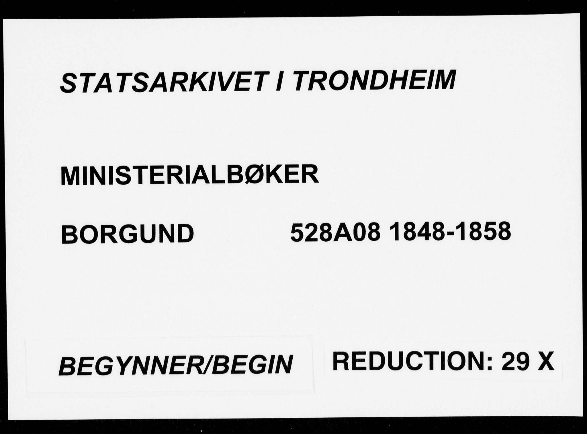 Ministerialprotokoller, klokkerbøker og fødselsregistre - Møre og Romsdal, SAT/A-1454/528/L0397: Parish register (official) no. 528A08, 1848-1858