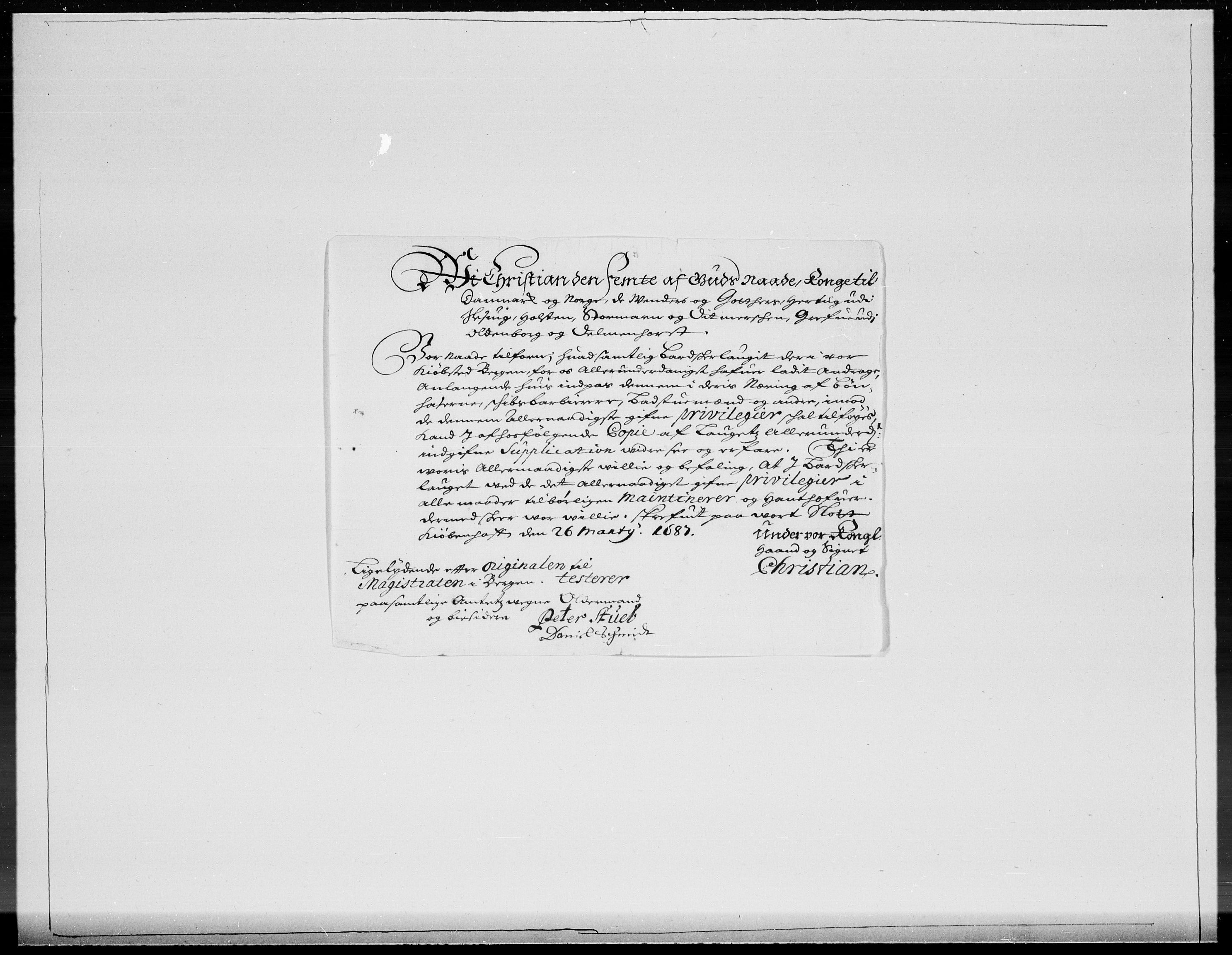 Danske Kanselli 1572-1799, RA/EA-3023/F/Fc/Fcc/Fcca/L0051: Norske innlegg 1572-1799, 1700, p. 4