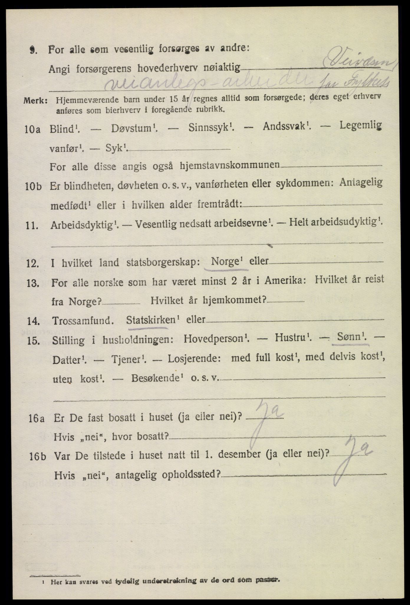 SAH, 1920 census for Ringsaker, 1920, p. 28595