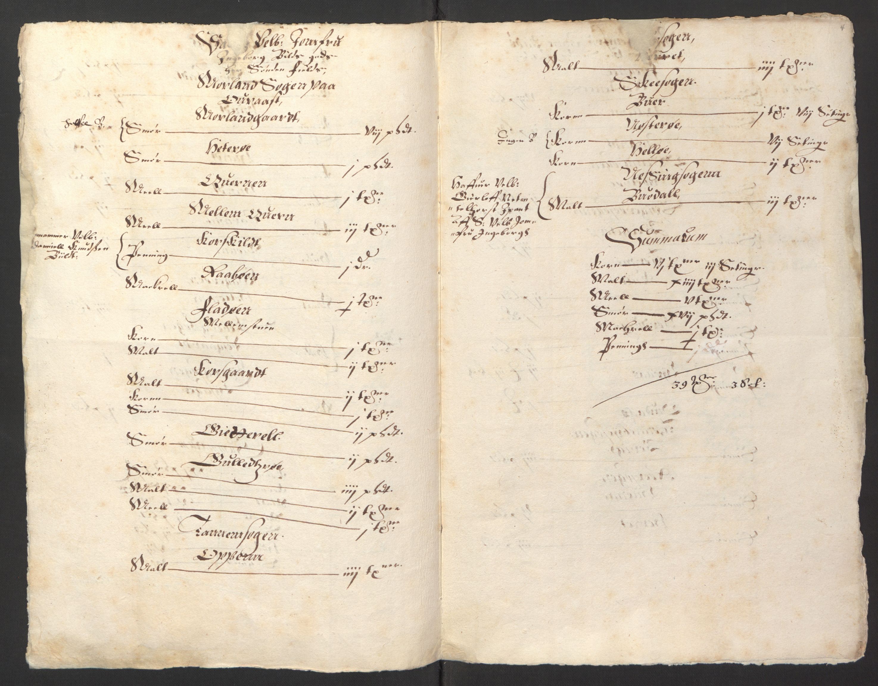 Stattholderembetet 1572-1771, AV/RA-EA-2870/Ek/L0007/0001: Jordebøker til utlikning av rosstjeneste 1624-1626: / Adelsjordebøker, 1624-1625, p. 433