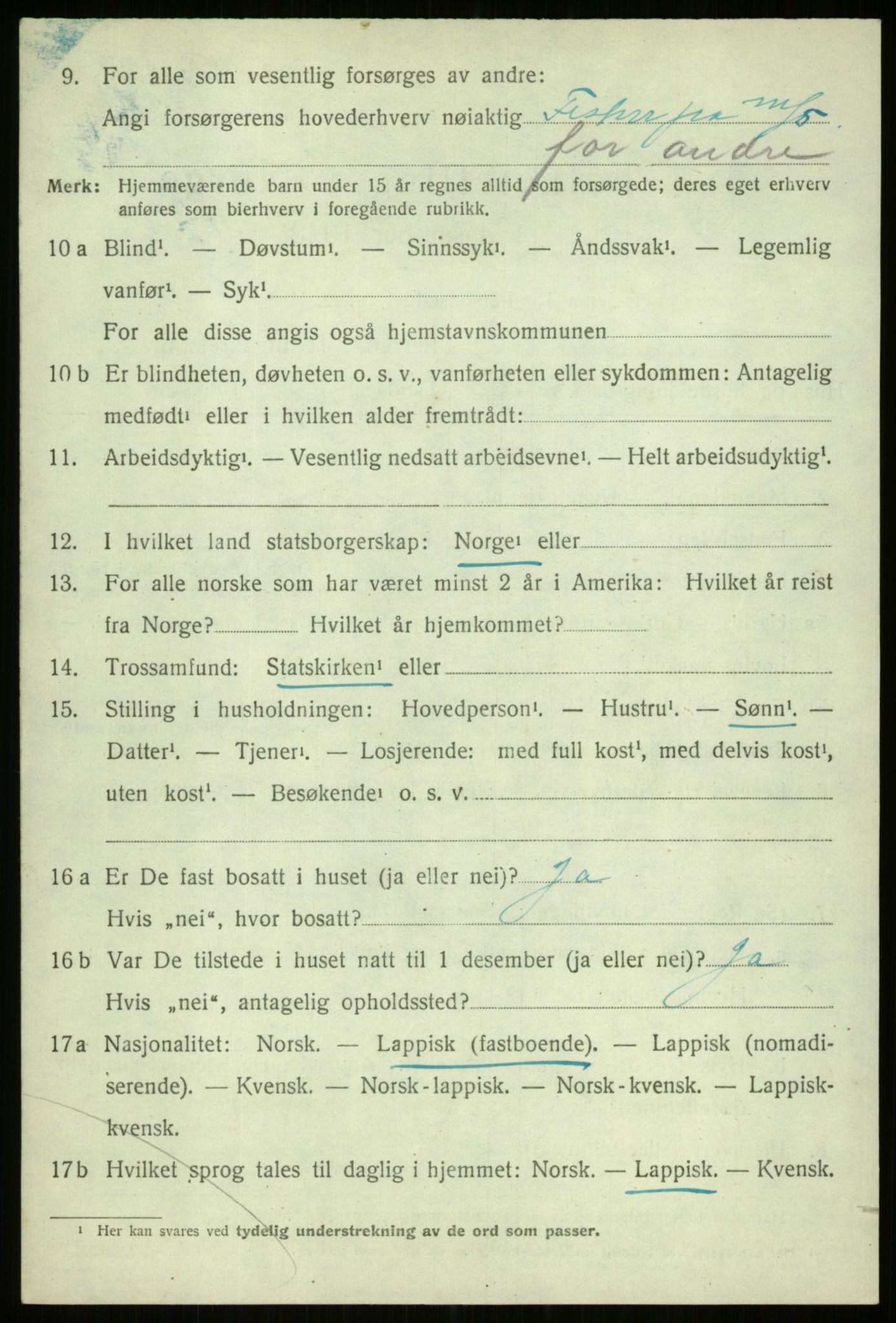 SATØ, 1920 census for Ibestad, 1920, p. 6763