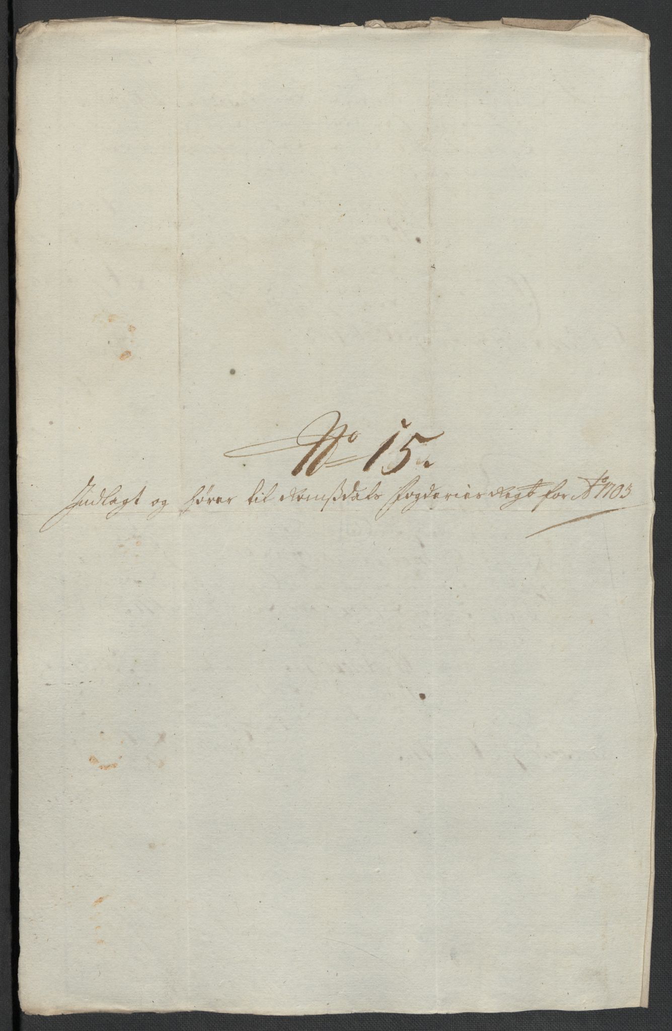 Rentekammeret inntil 1814, Reviderte regnskaper, Fogderegnskap, AV/RA-EA-4092/R55/L3656: Fogderegnskap Romsdal, 1703-1705, p. 124