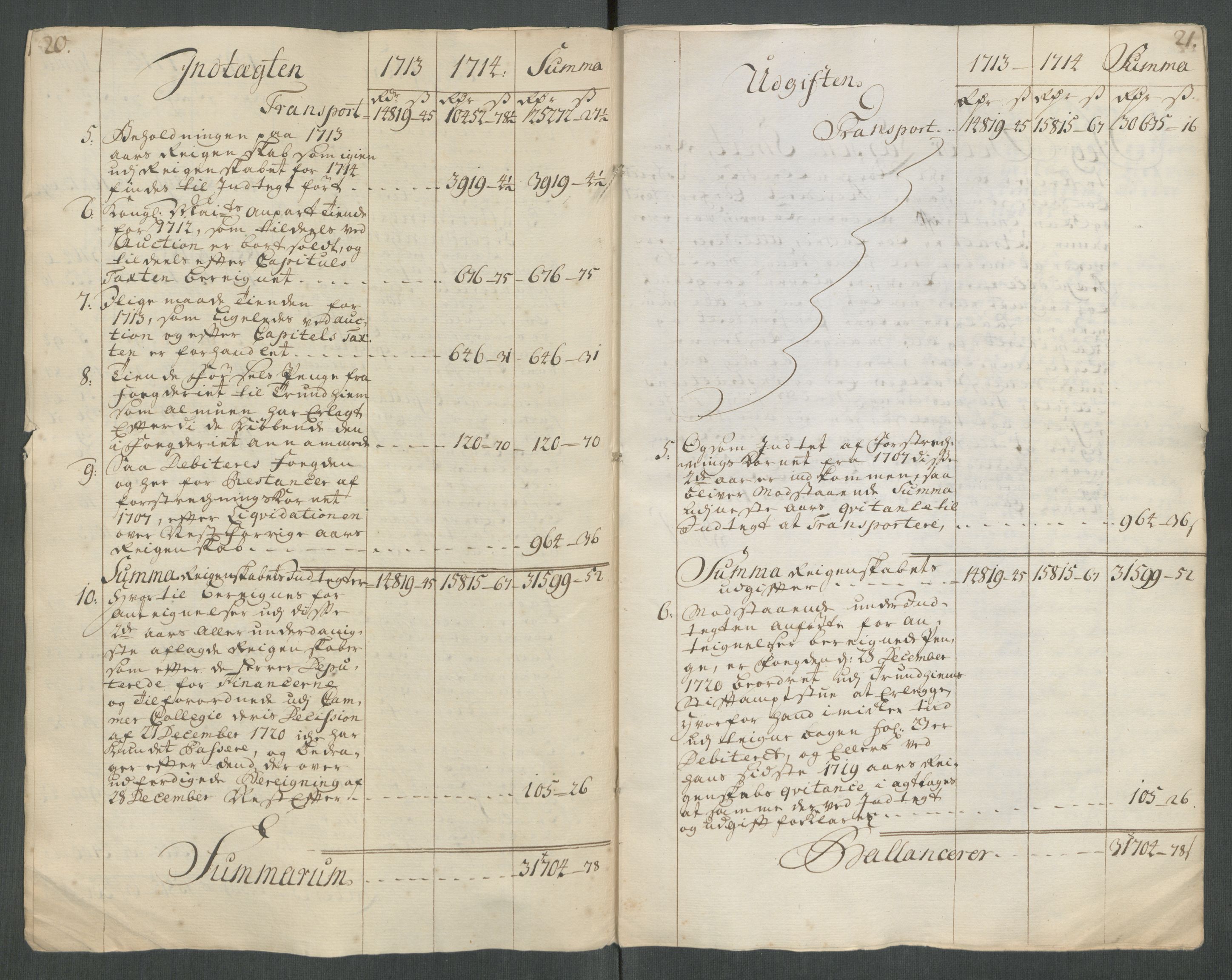 Rentekammeret inntil 1814, Reviderte regnskaper, Fogderegnskap, RA/EA-4092/R63/L4322: Fogderegnskap Inderøy, 1714, p. 19