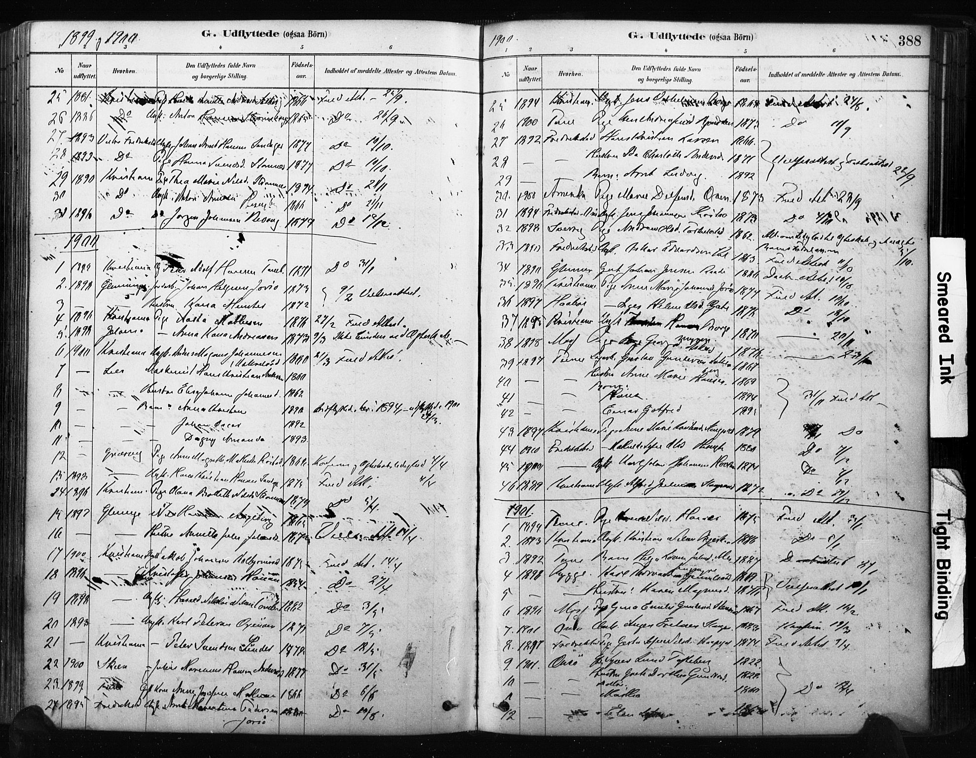 Råde prestekontor kirkebøker, AV/SAO-A-2009/F/Fa/L0007: Parish register (official) no. 7, 1878-1902, p. 388