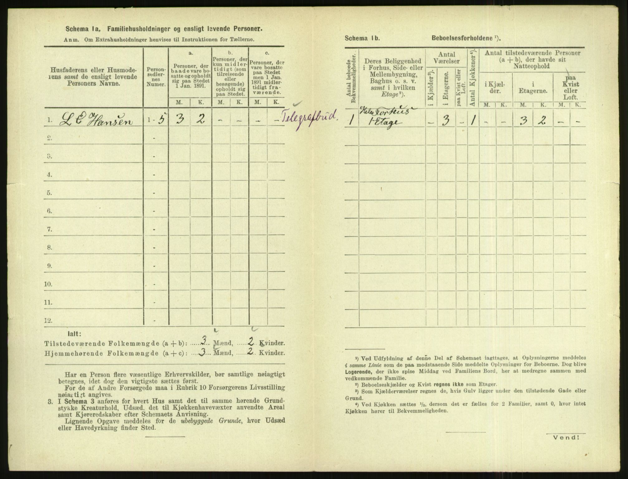 RA, 1891 census for 1004 Flekkefjord, 1891, p. 537