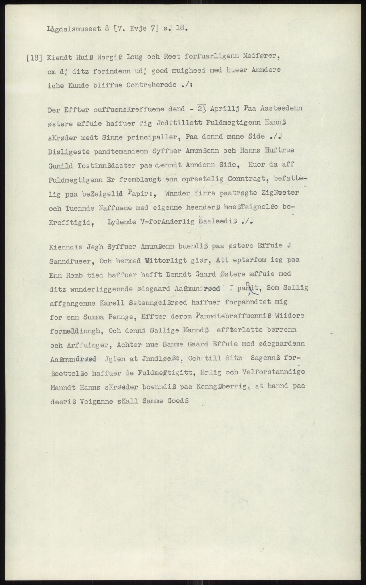 Samlinger til kildeutgivelse, Diplomavskriftsamlingen, AV/RA-EA-4053/H/Ha, p. 1121