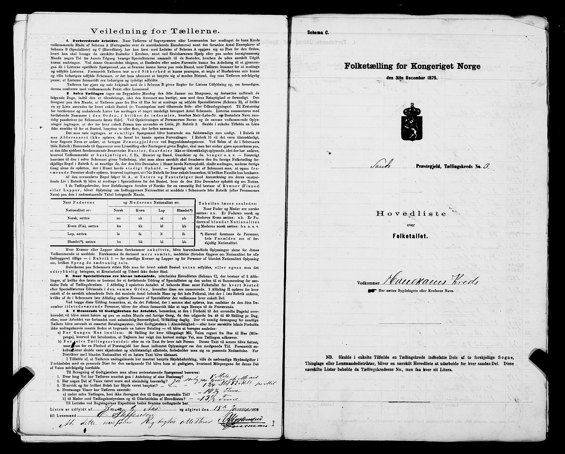 SAST, 1875 census for 1136P Sand, 1875, p. 11