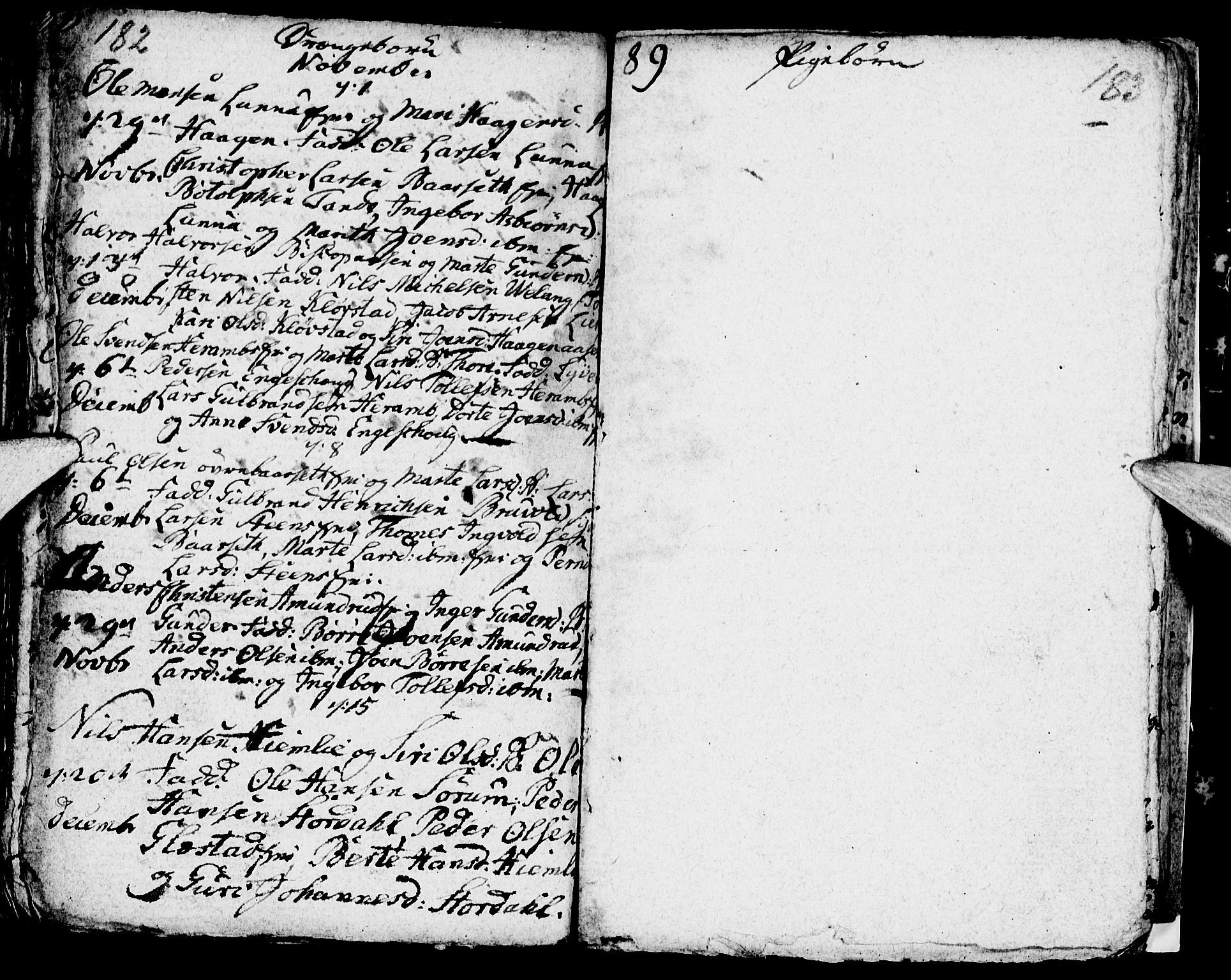 Ringsaker prestekontor, AV/SAH-PREST-014/I/Ia/L0005/0004: Parish register draft no. 1D, 1785-1789, p. 182-183