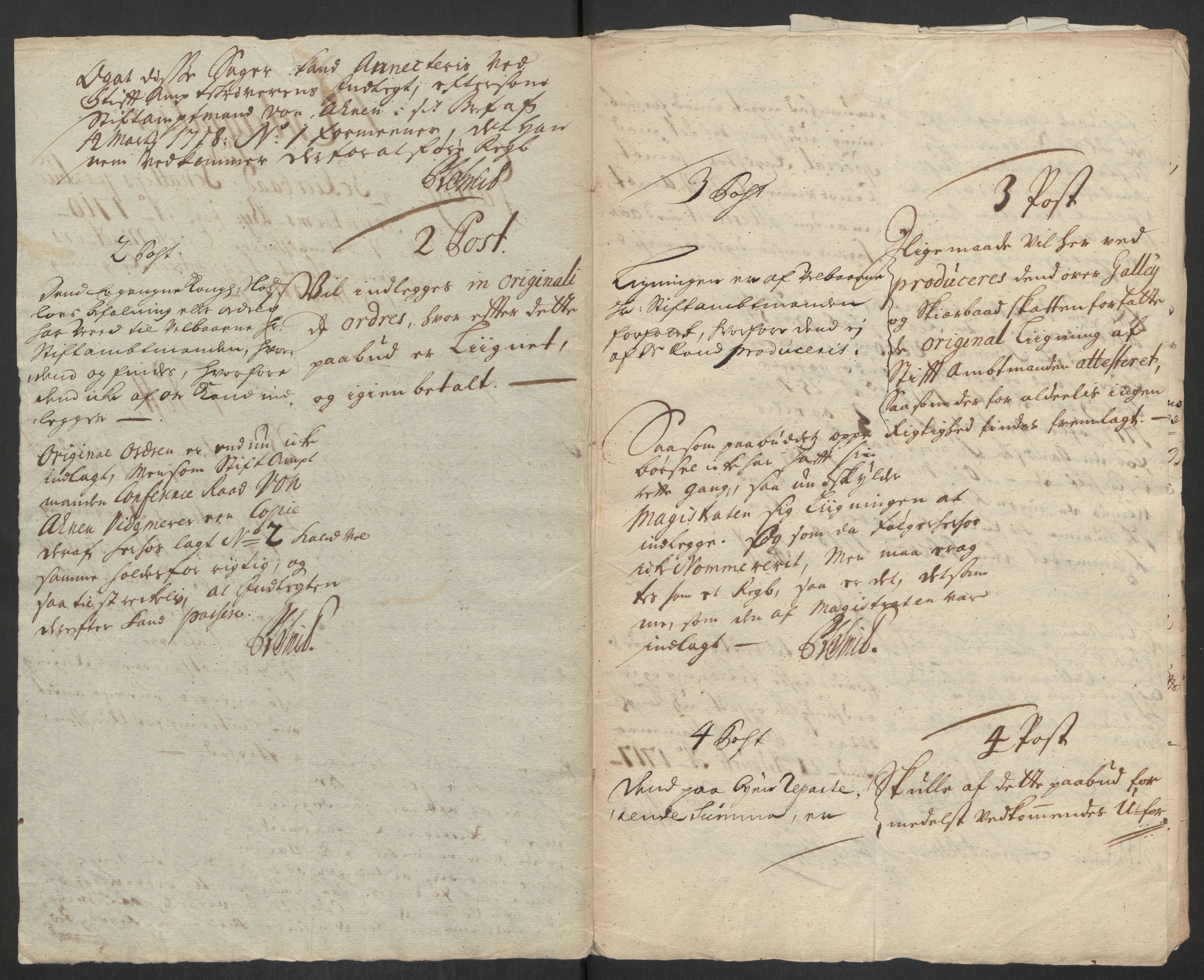 Rentekammeret inntil 1814, Reviderte regnskaper, Byregnskaper, RA/EA-4066/R/Rs/L0507: [S3] Kontribusjonsregnskap, 1699-1711, p. 441