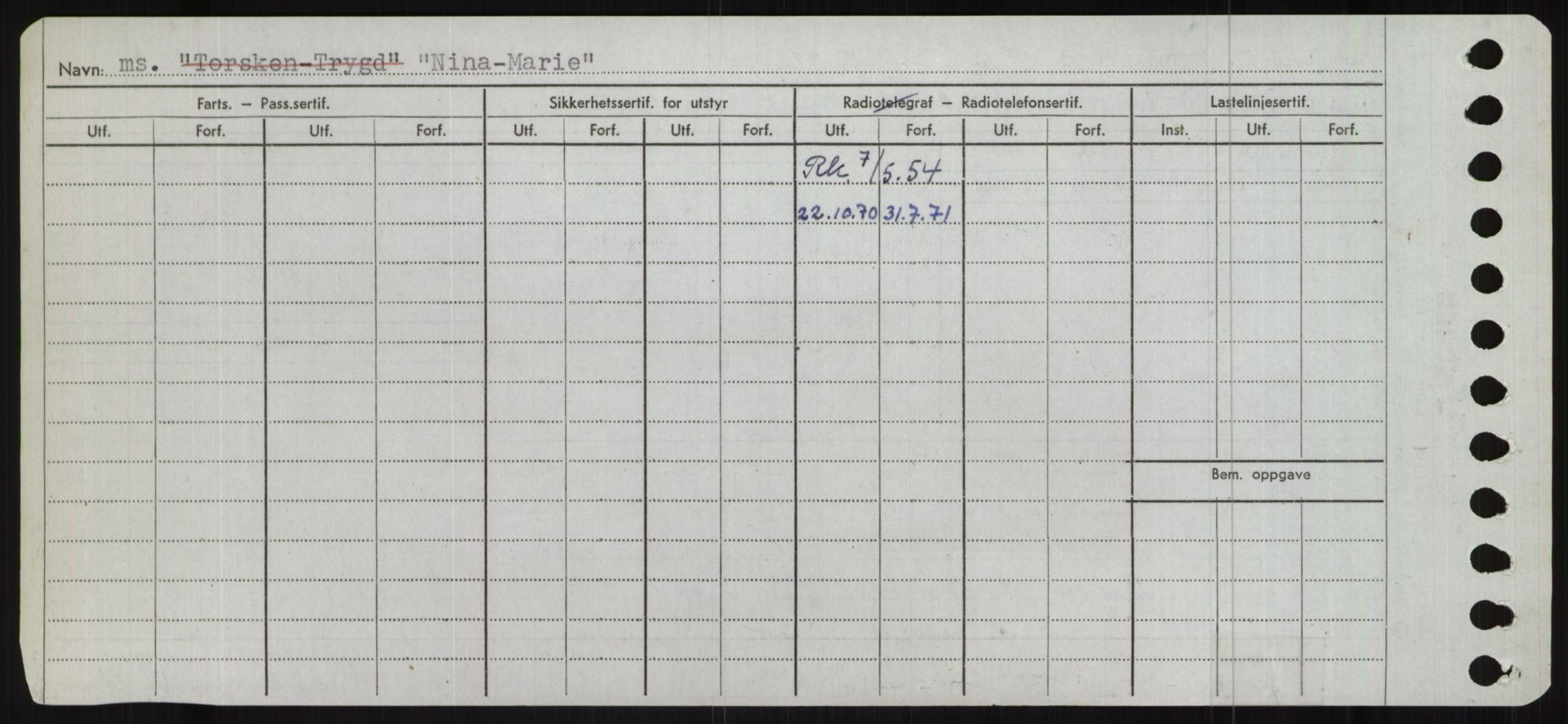 Sjøfartsdirektoratet med forløpere, Skipsmålingen, RA/S-1627/H/Ha/L0004/0001: Fartøy, Mas-R / Fartøy, Mas-Odd, p. 512