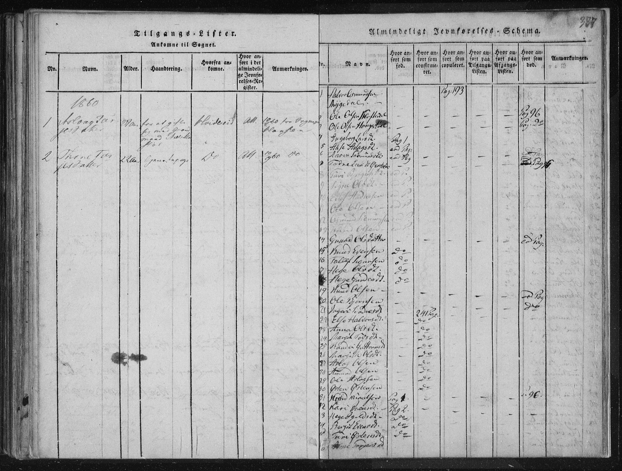 Lårdal kirkebøker, SAKO/A-284/F/Fc/L0001: Parish register (official) no. III 1, 1815-1860, p. 337