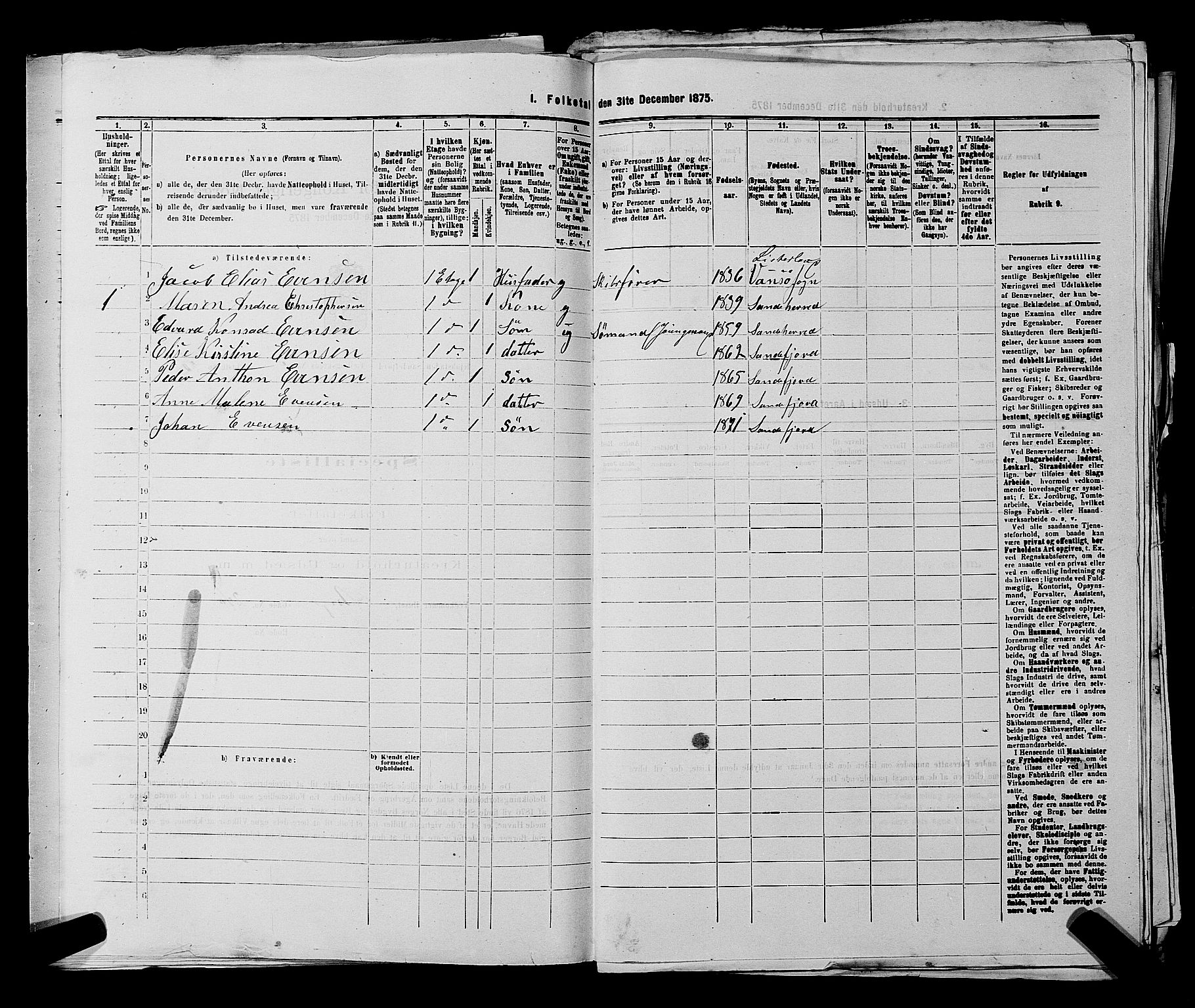 SAKO, 1875 census for 0706B Sandeherred/Sandefjord, 1875, p. 552