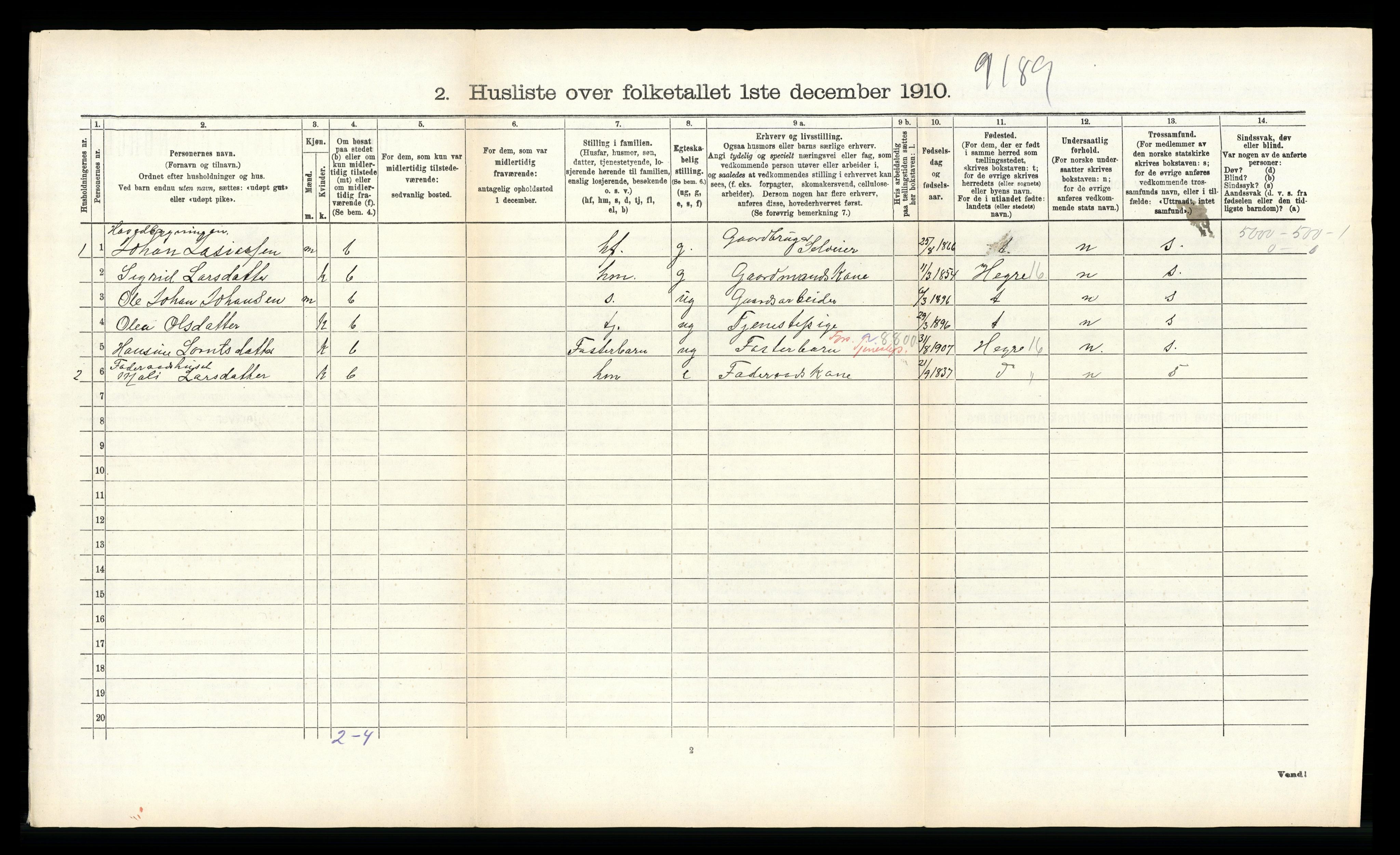 RA, 1910 census for Stjørdal, 1910, p. 965