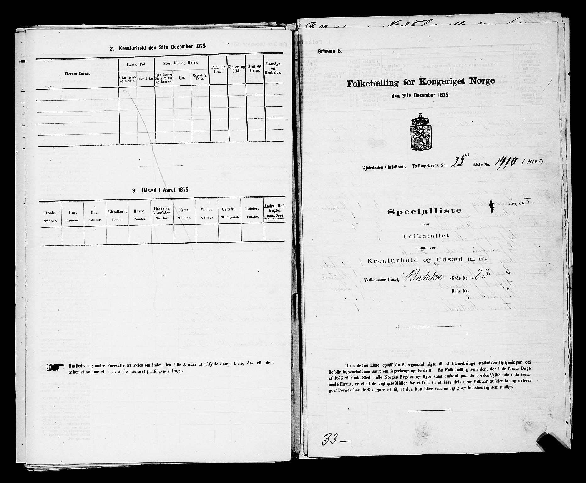 RA, 1875 census for 0301 Kristiania, 1875, p. 4086