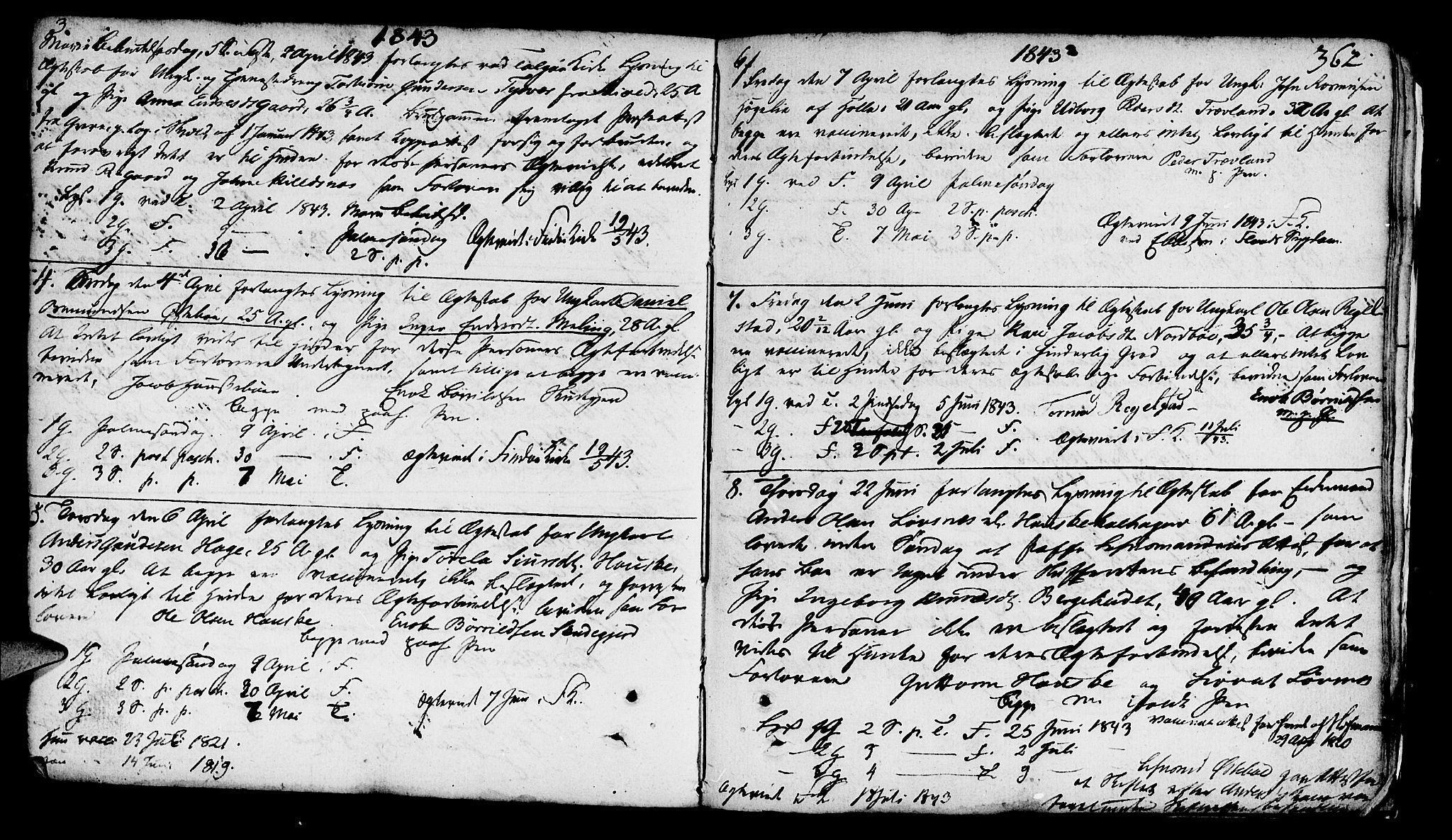 Finnøy sokneprestkontor, SAST/A-101825/H/Ha/Haa/L0005: Parish register (official) no. A 5, 1773-1816, p. 362