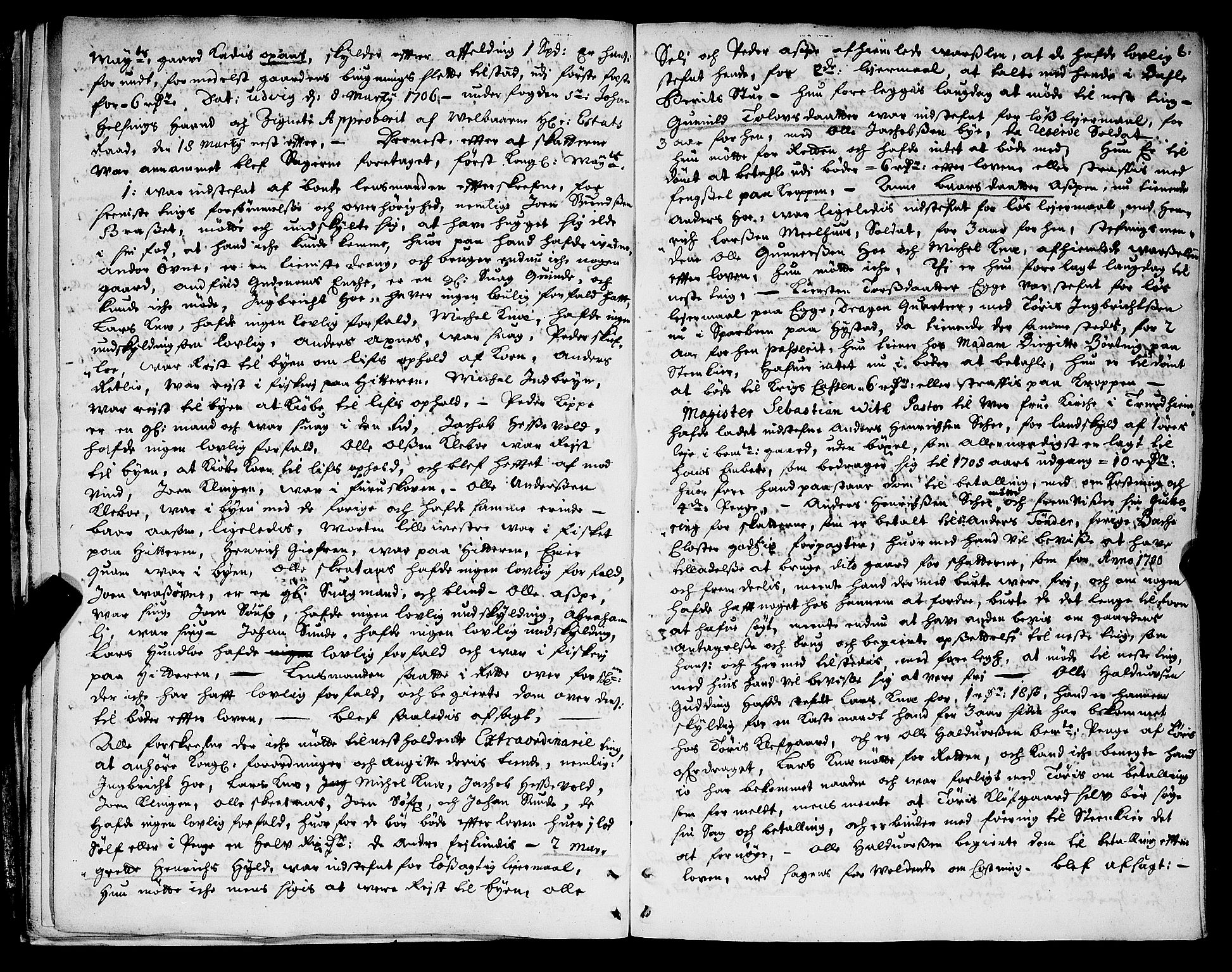 Inderøy sorenskriveri, AV/SAT-A-4147/1/1/1A/L0006: Tingbok, 1706-1710, p. 7b-8a