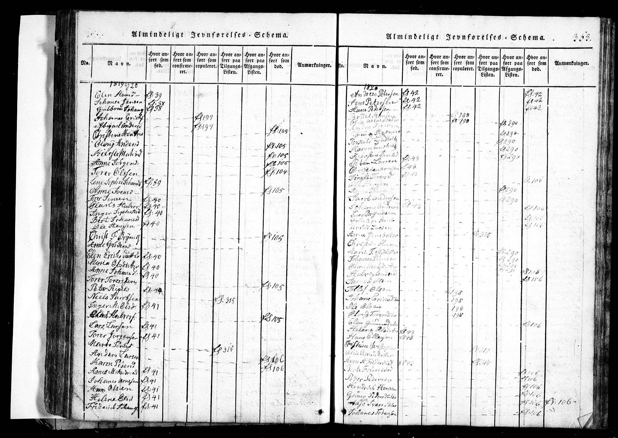 Spydeberg prestekontor Kirkebøker, SAO/A-10924/G/Ga/L0001: Parish register (copy) no. I 1, 1814-1868, p. 353