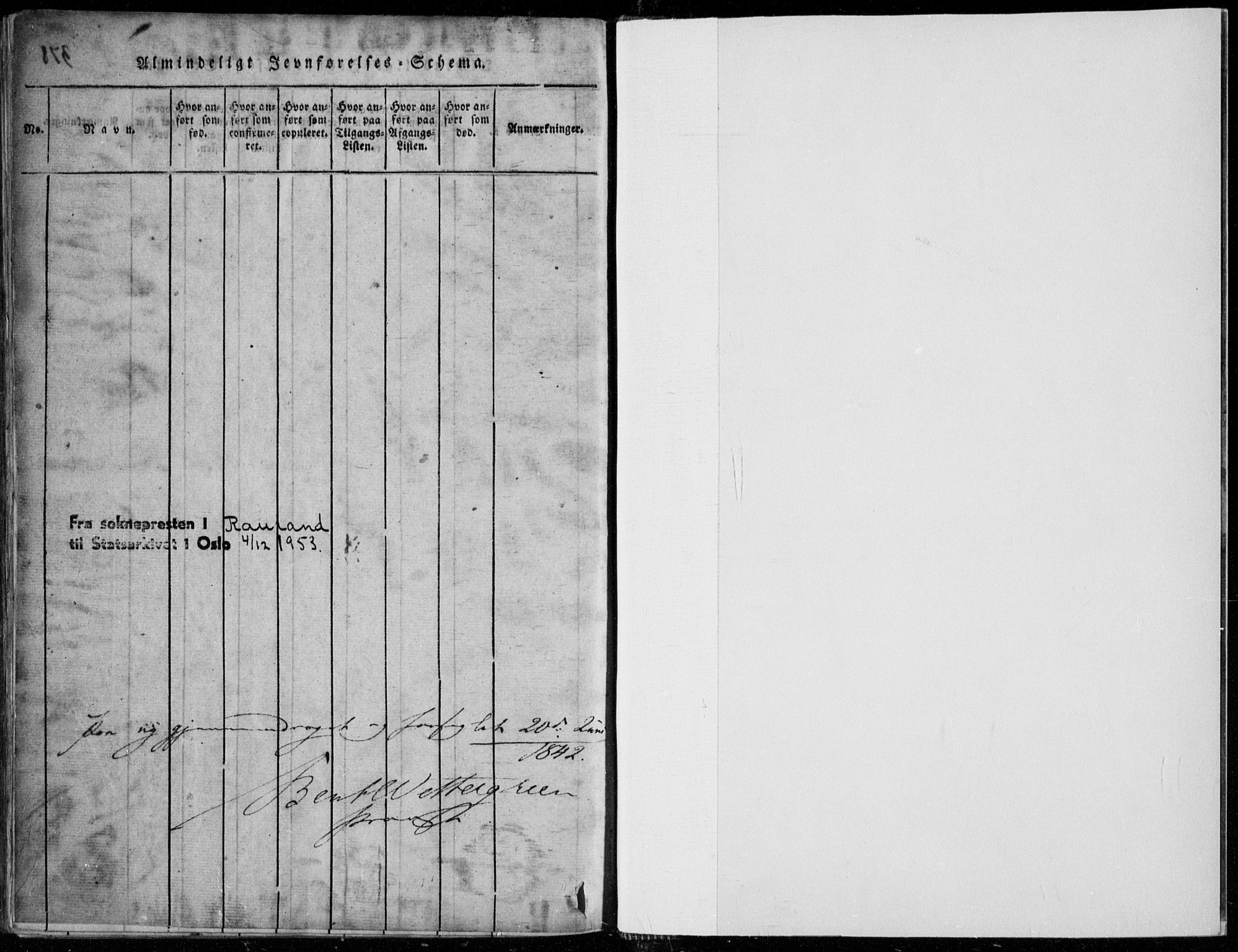 Rauland kirkebøker, AV/SAKO-A-292/F/Fa/L0001: Parish register (official) no. I 1, 1814-1859