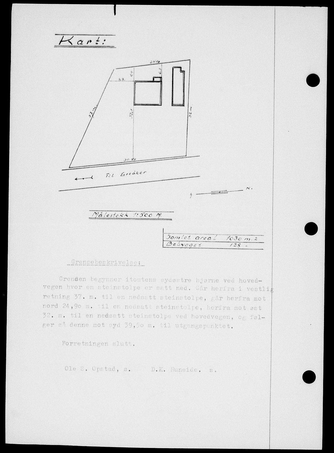 Onsøy sorenskriveri, SAO/A-10474/G/Ga/Gab/L0014: Mortgage book no. II A-14, 1944-1945, Diary no: : 311/1945