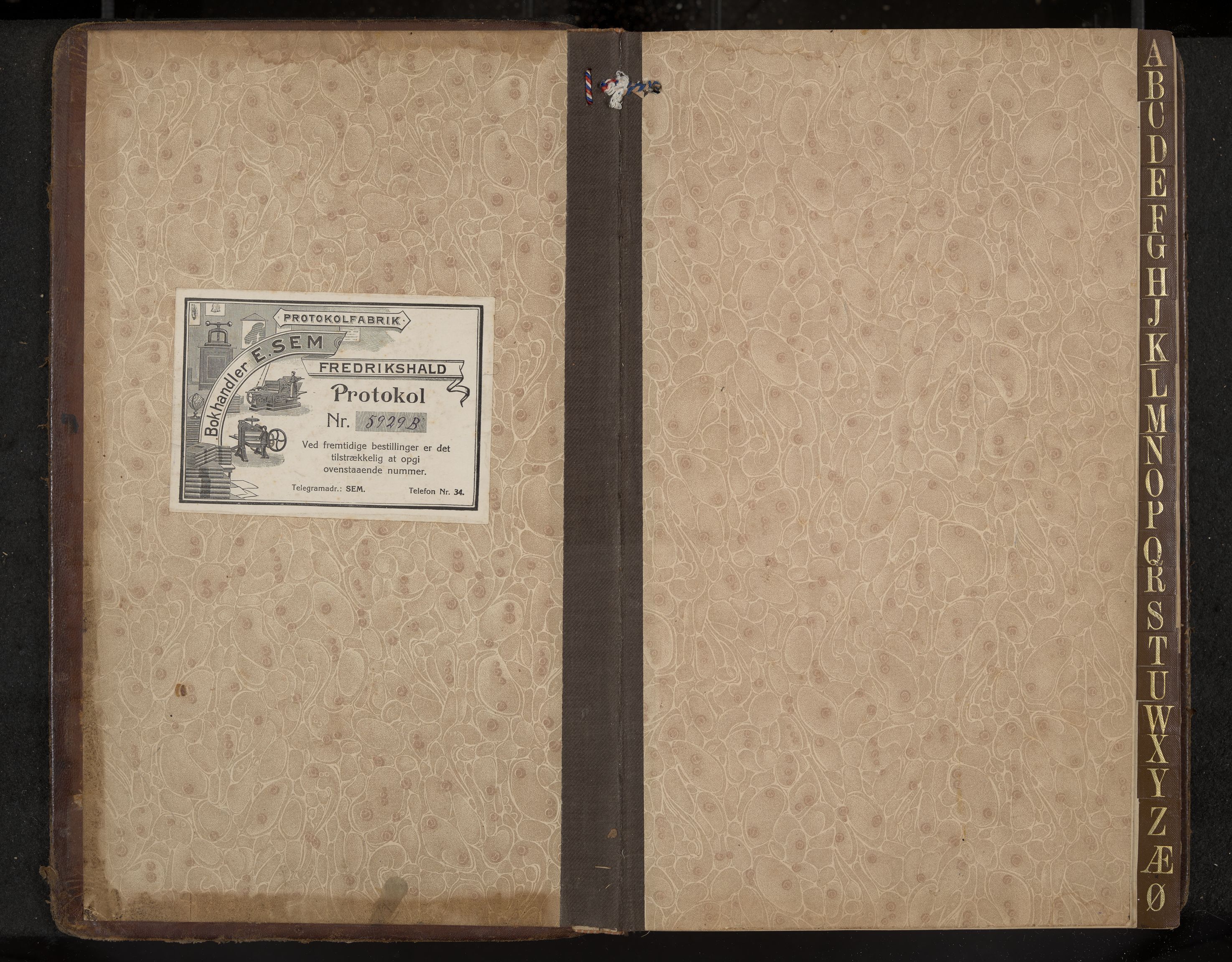 Hedrum formannskap og sentraladministrasjon, IKAK/0727021/A/Aa/L0006: Møtebok med register, 1911-1916