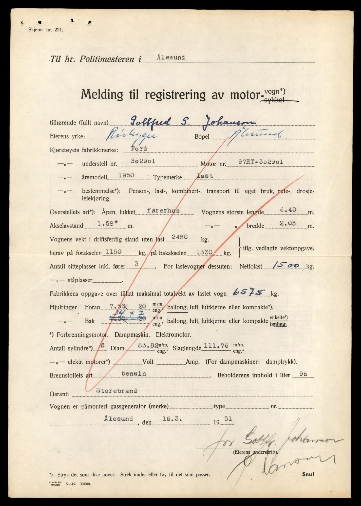 Møre og Romsdal vegkontor - Ålesund trafikkstasjon, AV/SAT-A-4099/F/Fe/L0034: Registreringskort for kjøretøy T 12500 - T 12652, 1927-1998, p. 1304