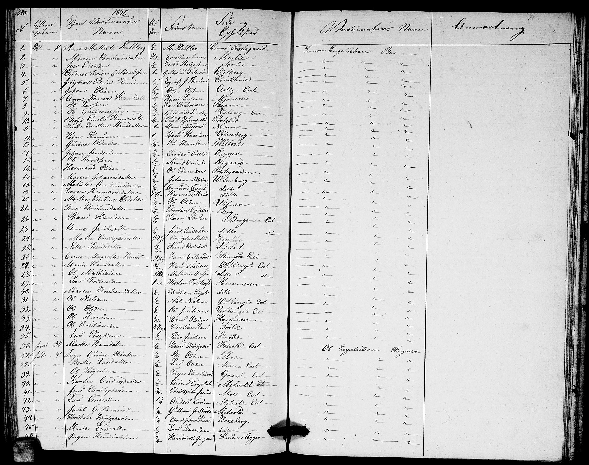 Sørum prestekontor Kirkebøker, SAO/A-10303/G/Ga/L0002: Parish register (copy) no. I 2, 1829-1845, p. 350