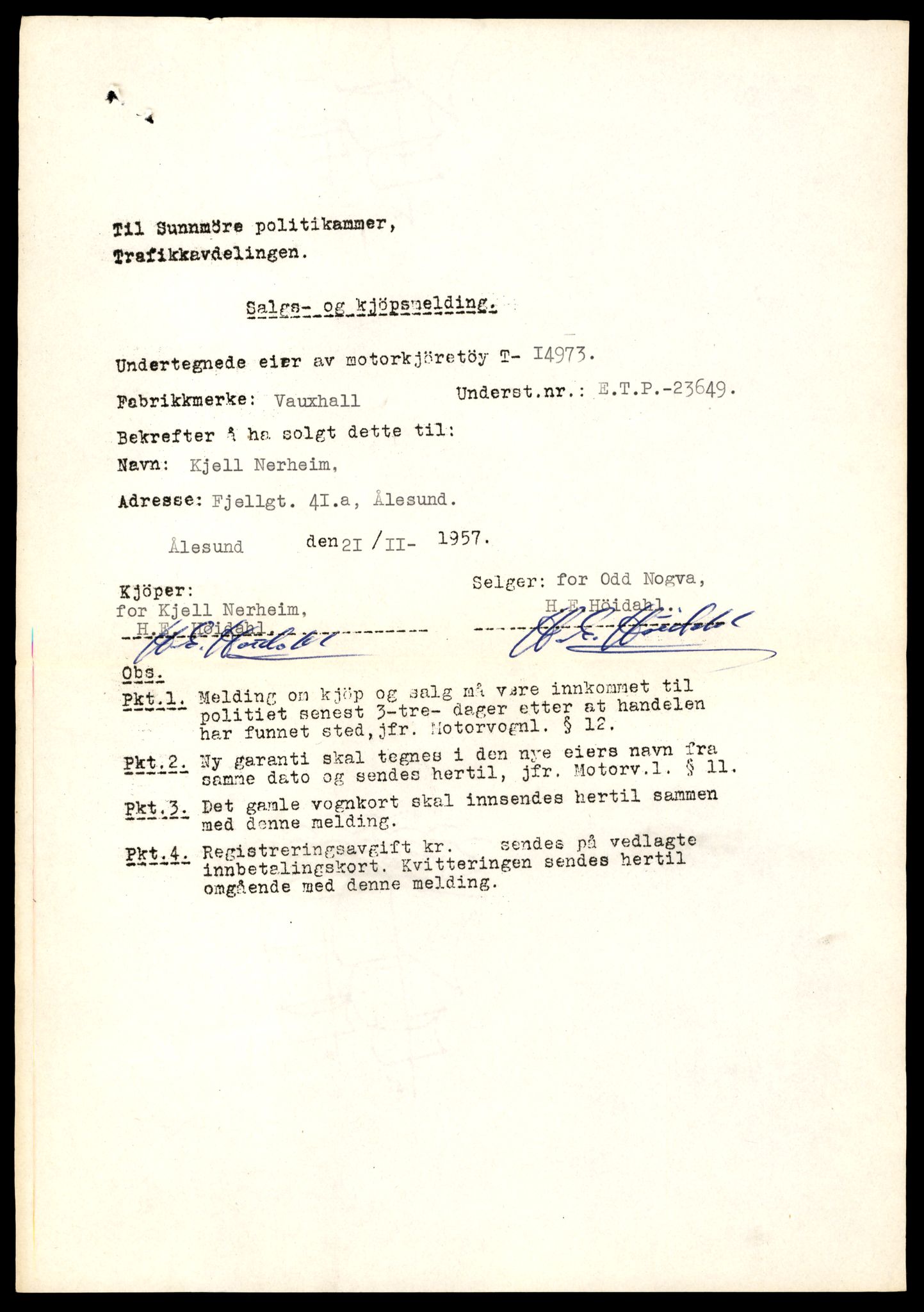 Møre og Romsdal vegkontor - Ålesund trafikkstasjon, AV/SAT-A-4099/F/Fe/L0049: Registreringskort for kjøretøy T 14864 - T 18613, 1927-1998, p. 2561