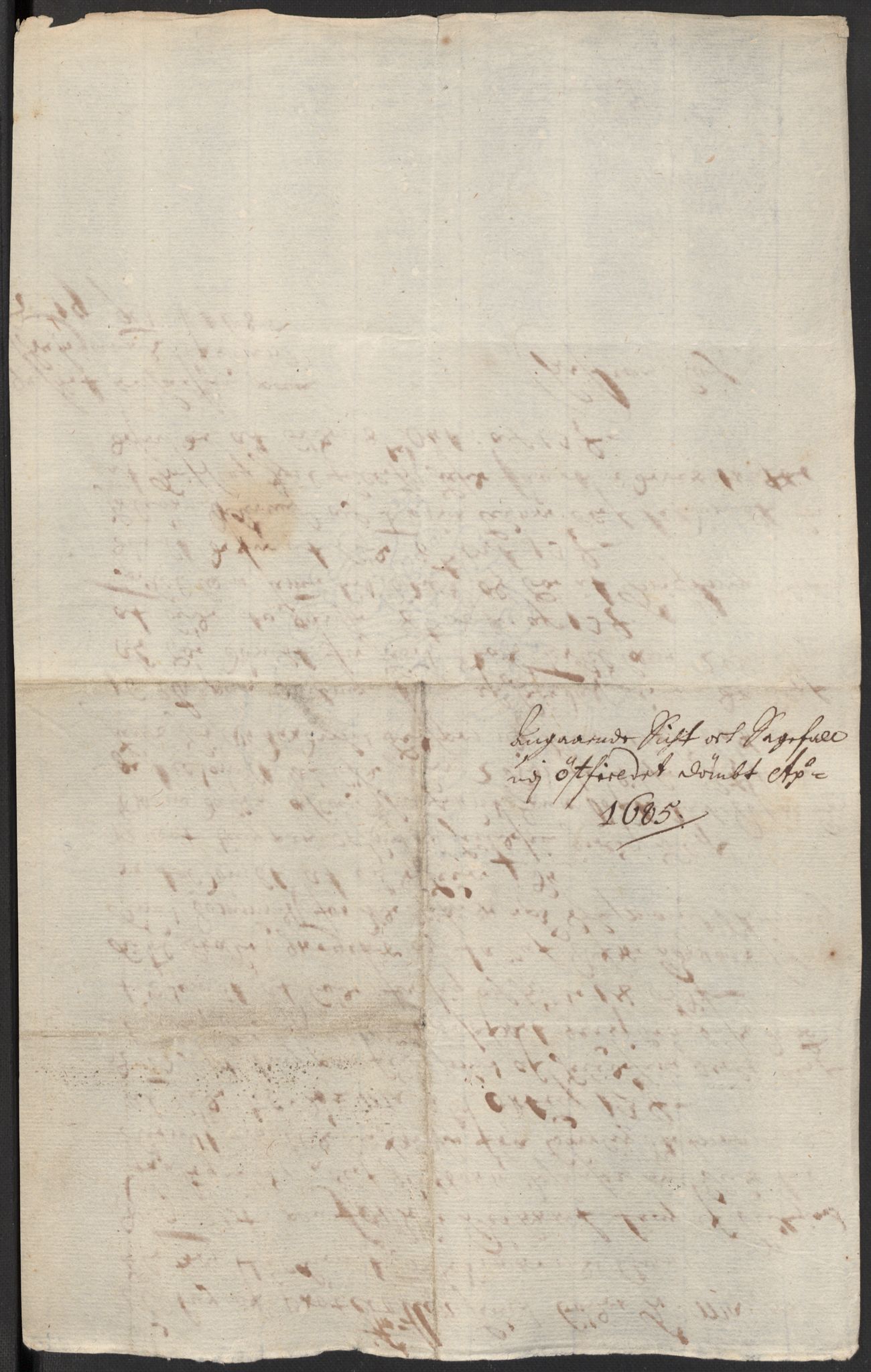 Rentekammeret inntil 1814, Reviderte regnskaper, Fogderegnskap, AV/RA-EA-4092/R35/L2082: Fogderegnskap Øvre og Nedre Telemark, 1685, p. 53