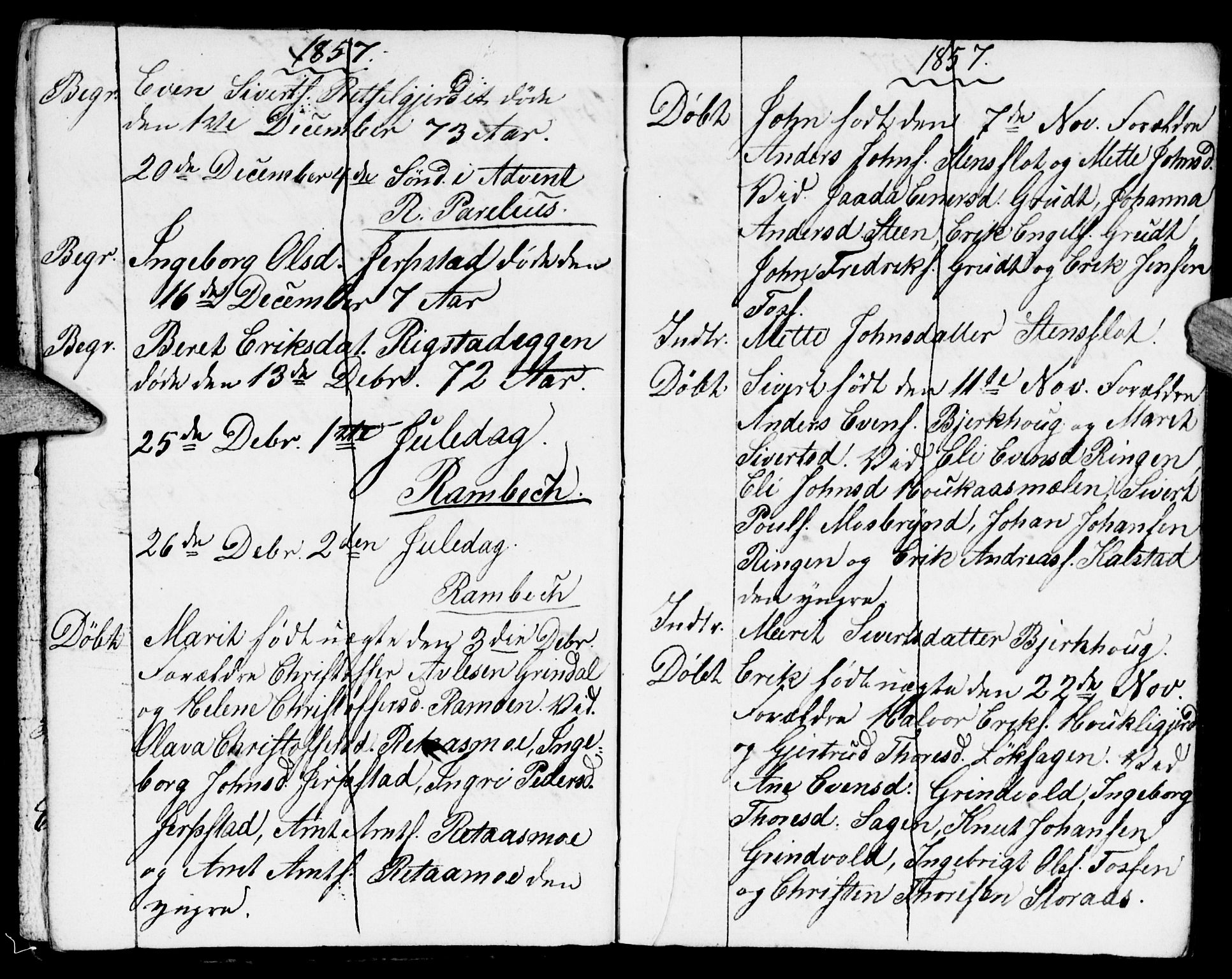 Meldal sokneprestkontor, SAT/A-1123/1/I/I1/I1f/L0008: Parish register draft no. 672I1F, 1827-1866