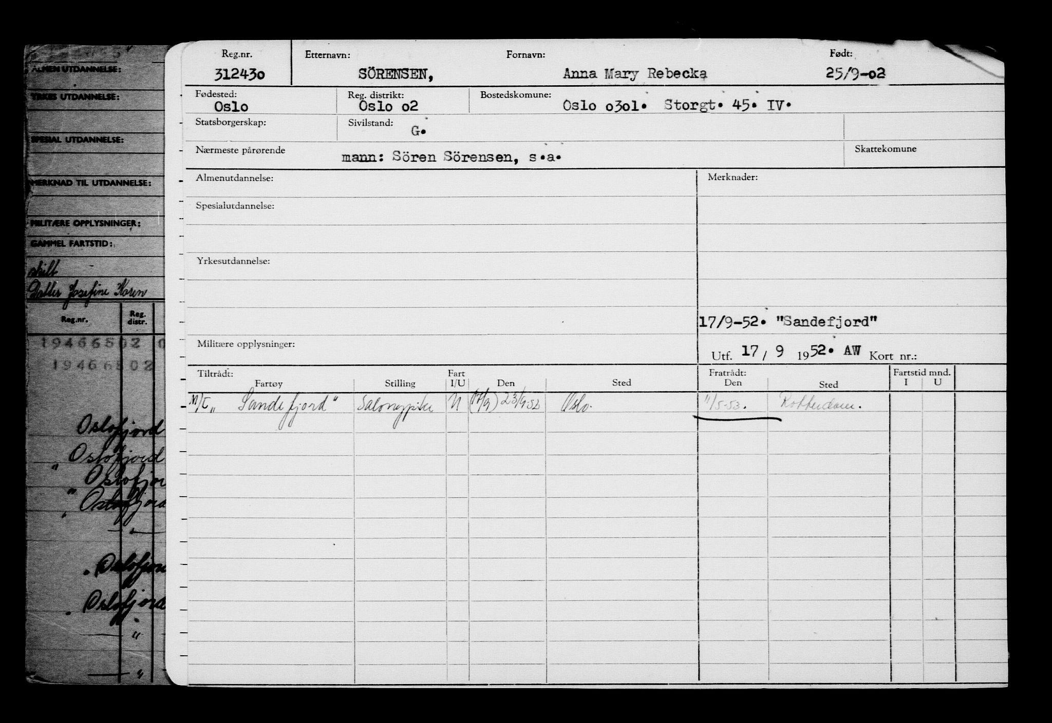 Direktoratet for sjømenn, AV/RA-S-3545/G/Gb/L0046: Hovedkort, 1902, p. 236