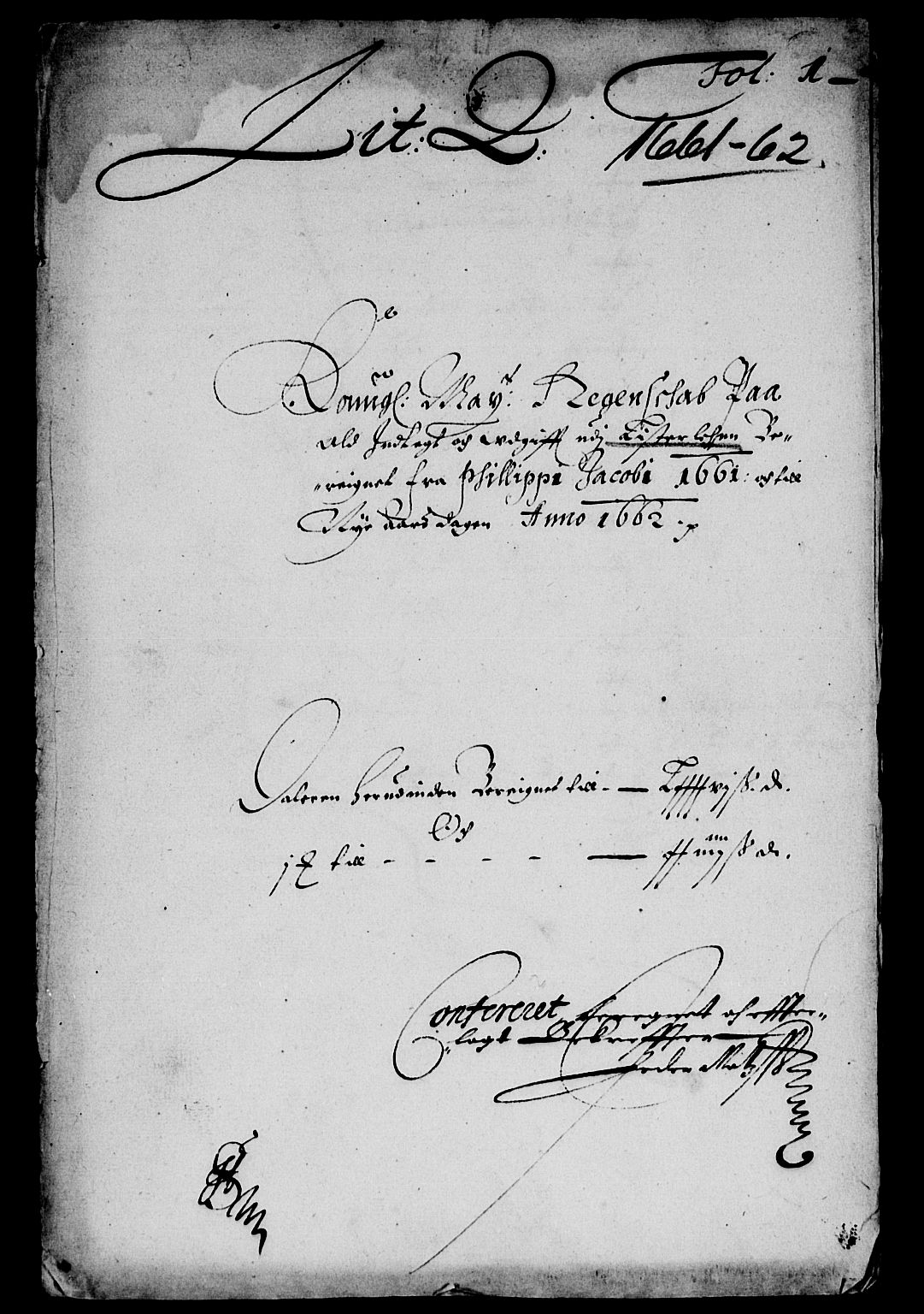 Rentekammeret inntil 1814, Reviderte regnskaper, Lensregnskaper, AV/RA-EA-5023/R/Rb/Rbr/L0023: Lista len, 1660-1661