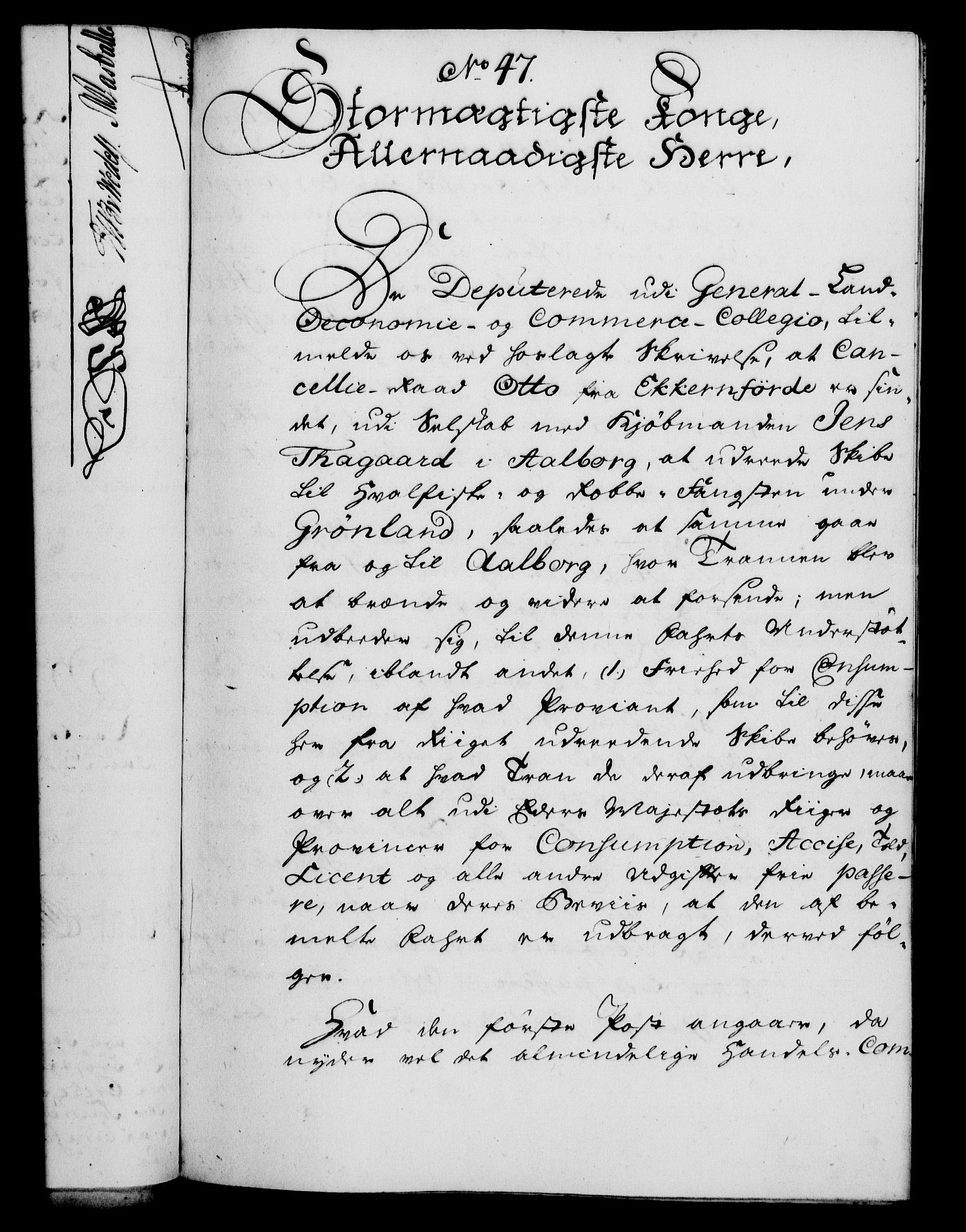 Rentekammeret, Kammerkanselliet, AV/RA-EA-3111/G/Gf/Gfa/L0037: Norsk relasjons- og resolusjonsprotokoll (merket RK 52.37), 1755, p. 266