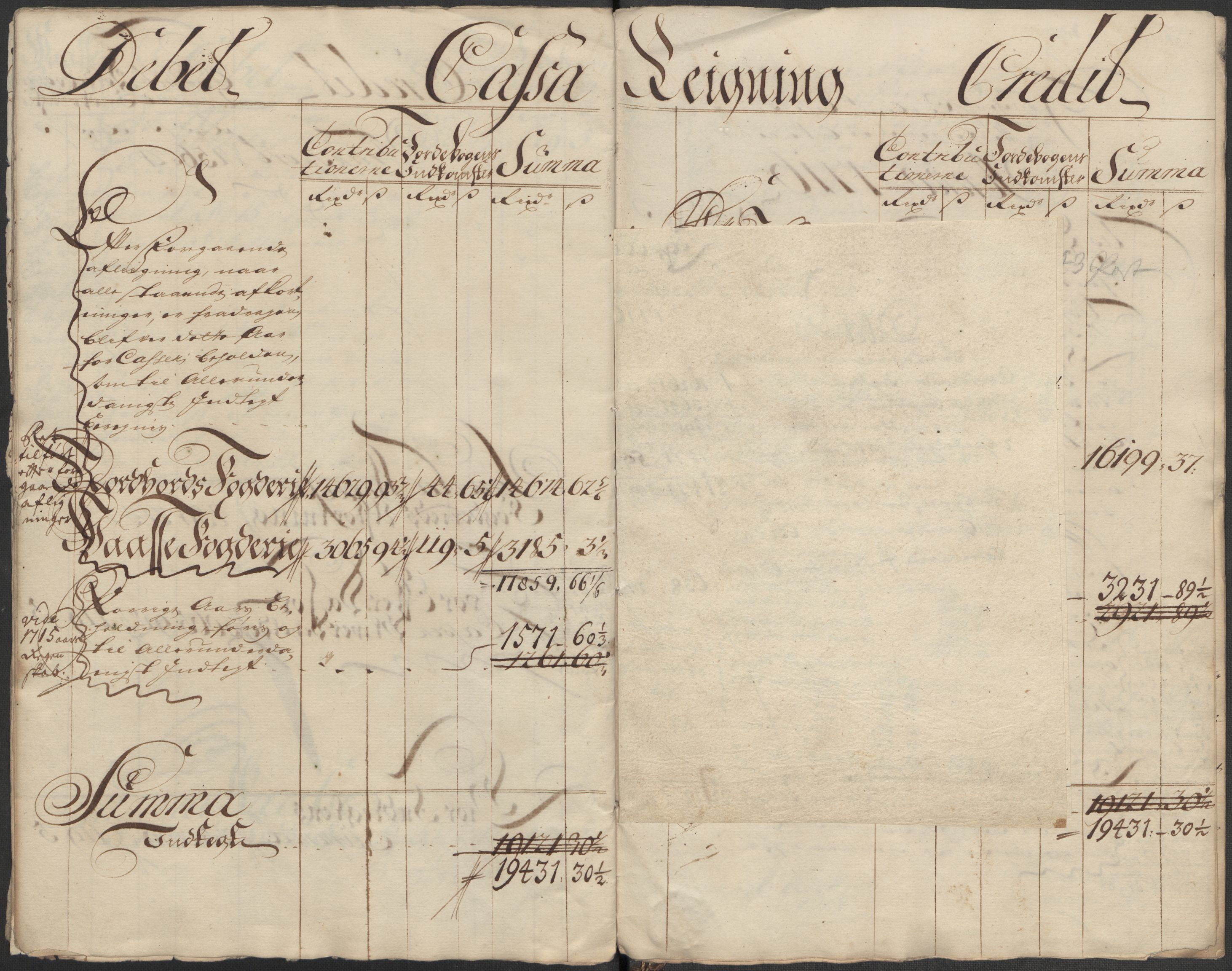 Rentekammeret inntil 1814, Reviderte regnskaper, Fogderegnskap, AV/RA-EA-4092/R51/L3199: Fogderegnskap Nordhordland og Voss, 1716, p. 15